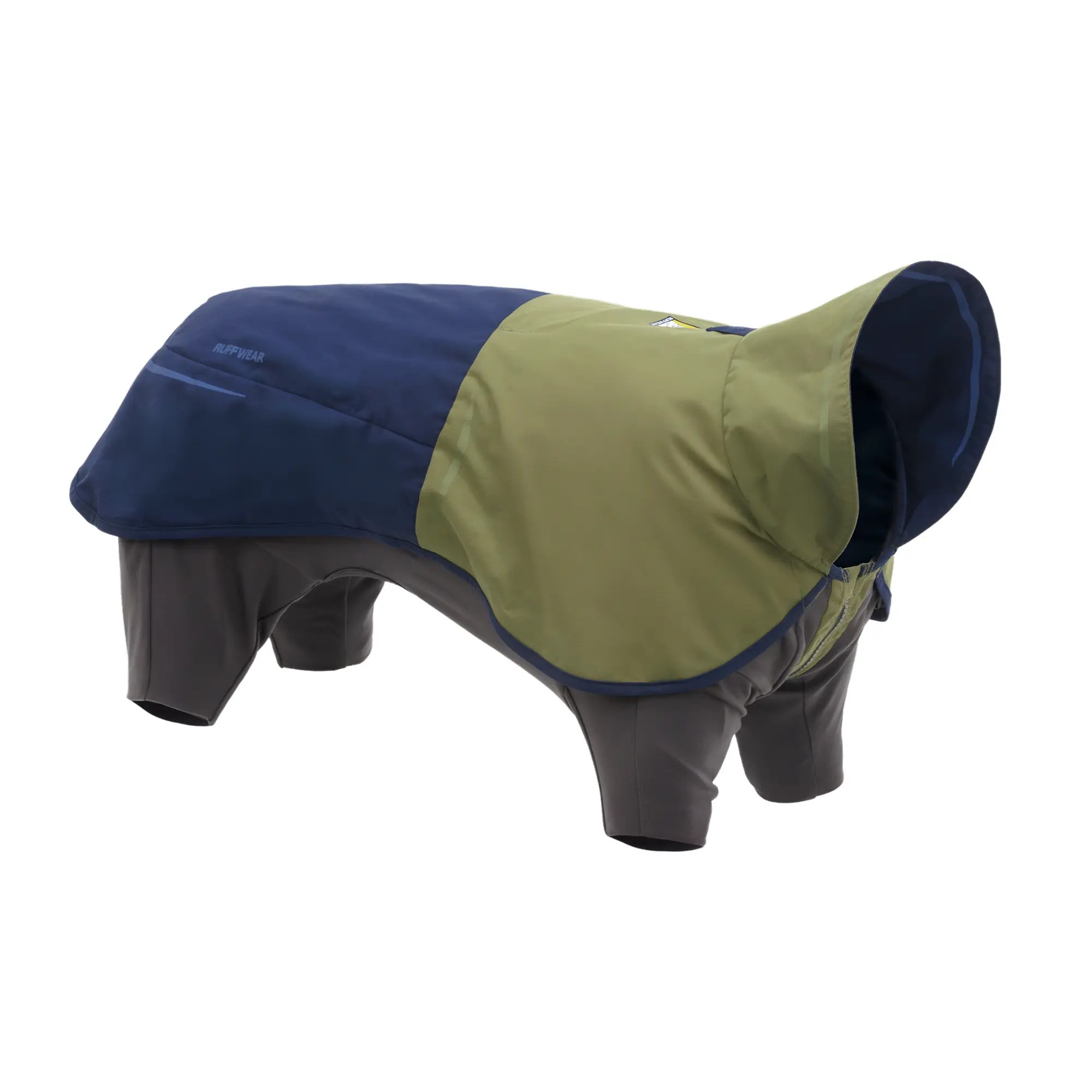 Product image 1 of 8 of RUFFWEAR Sun Shower Coverall Dog Rain Suit - Midnight Blue