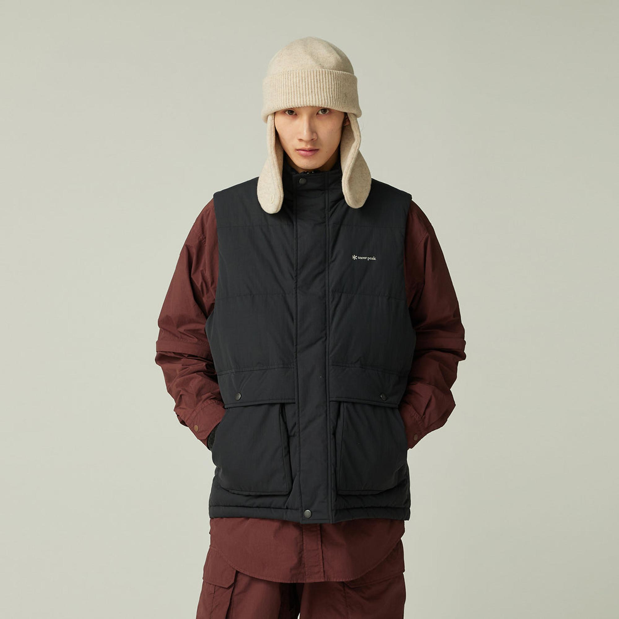 8*8様  Peak / Everyday Down Vest Snow Peak Everyday Down Vest - Black | British Attire