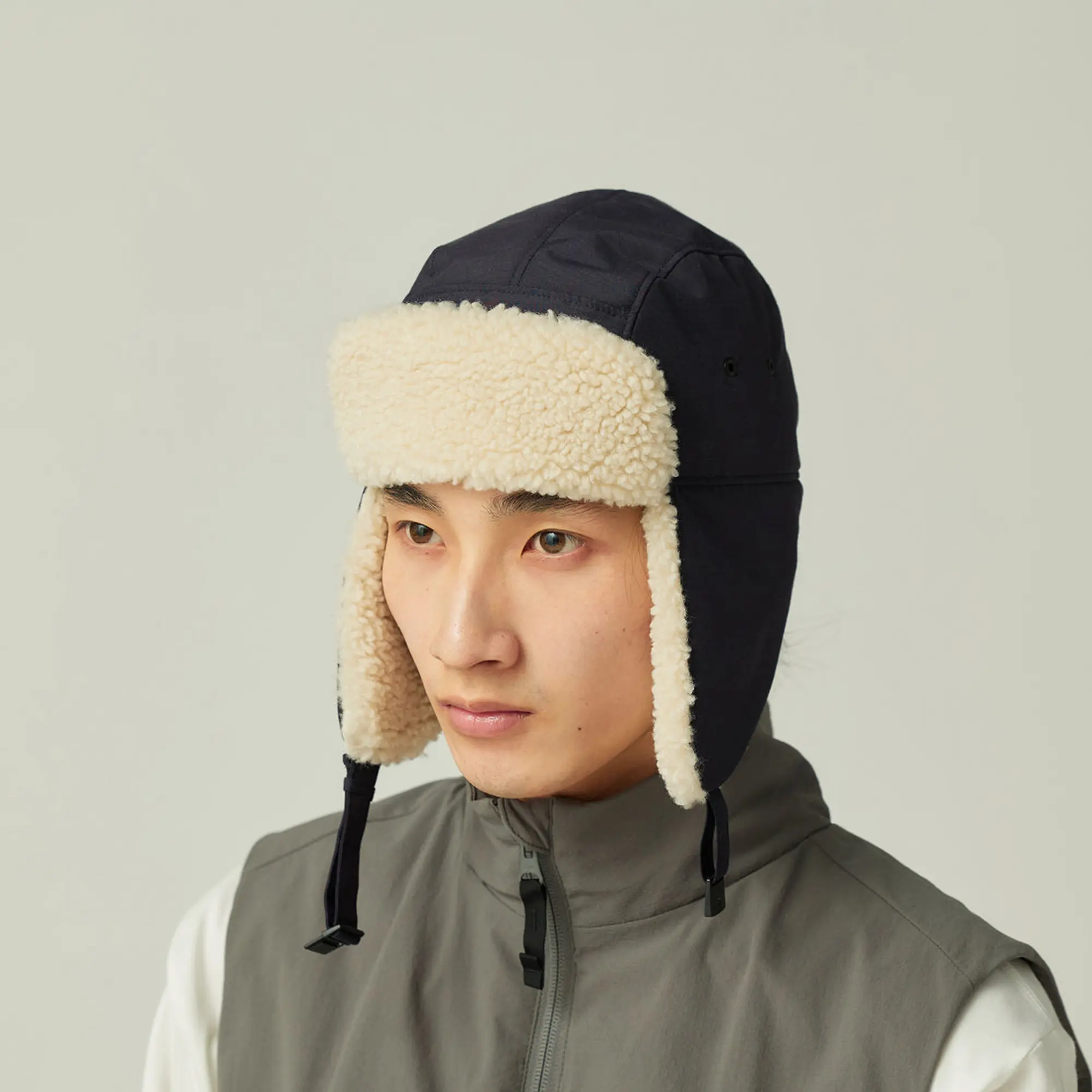 Product image 2 of 3 of Snow Peak FR Flight Cap - Navy