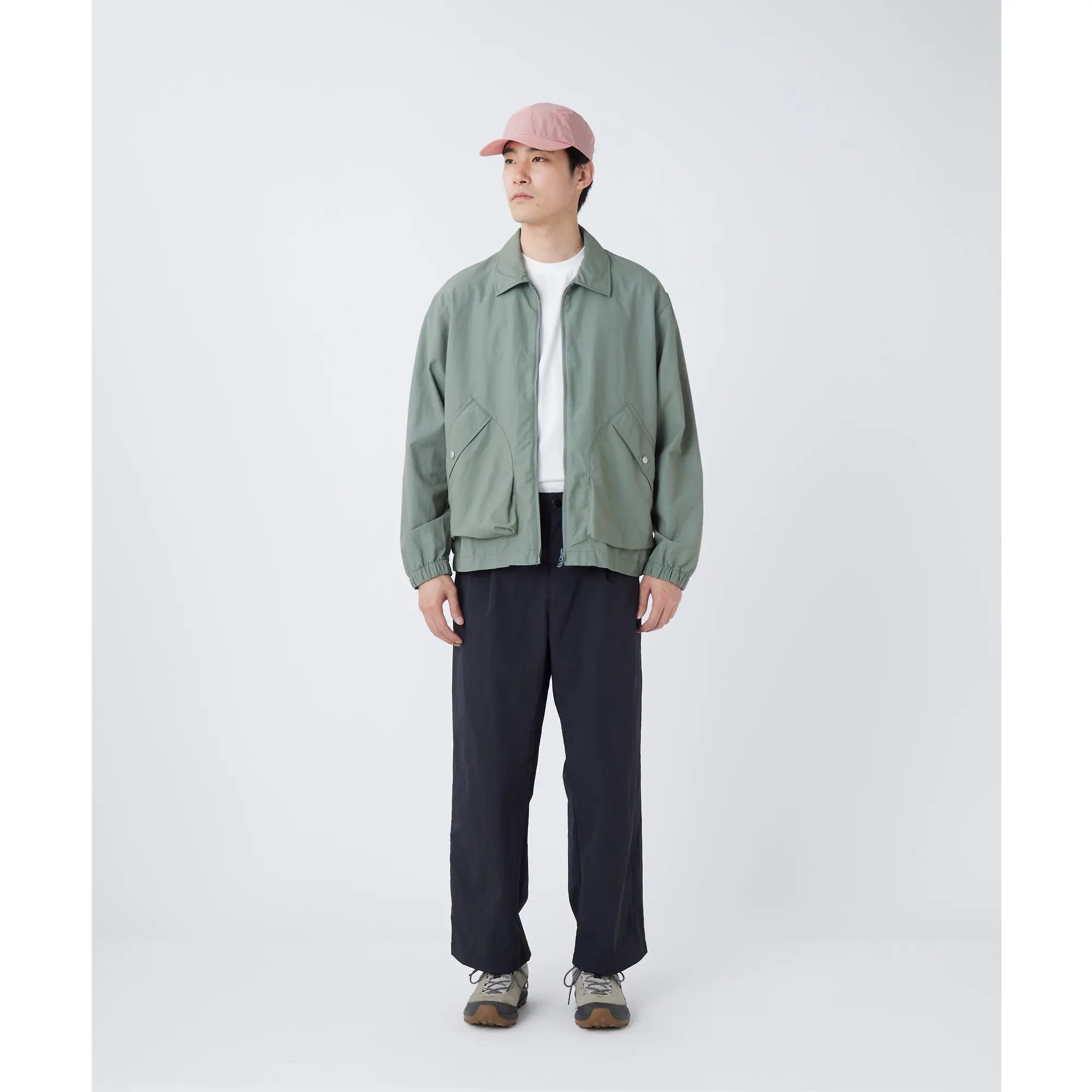 Product image 2 of 3 of Snow Peak Light Dobby Cloth Harrington Jacket - Foliage