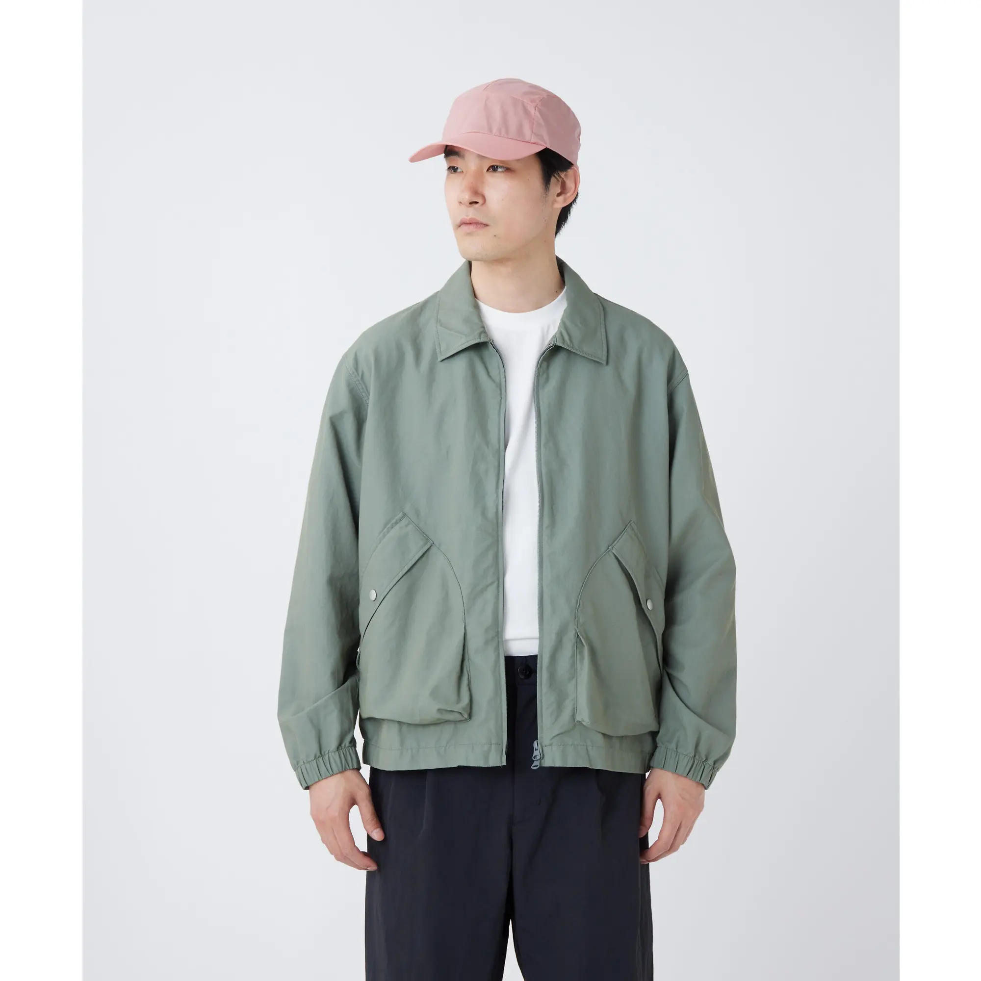 Product image 3 of 3 of Snow Peak Light Dobby Cloth Harrington Jacket - Foliage