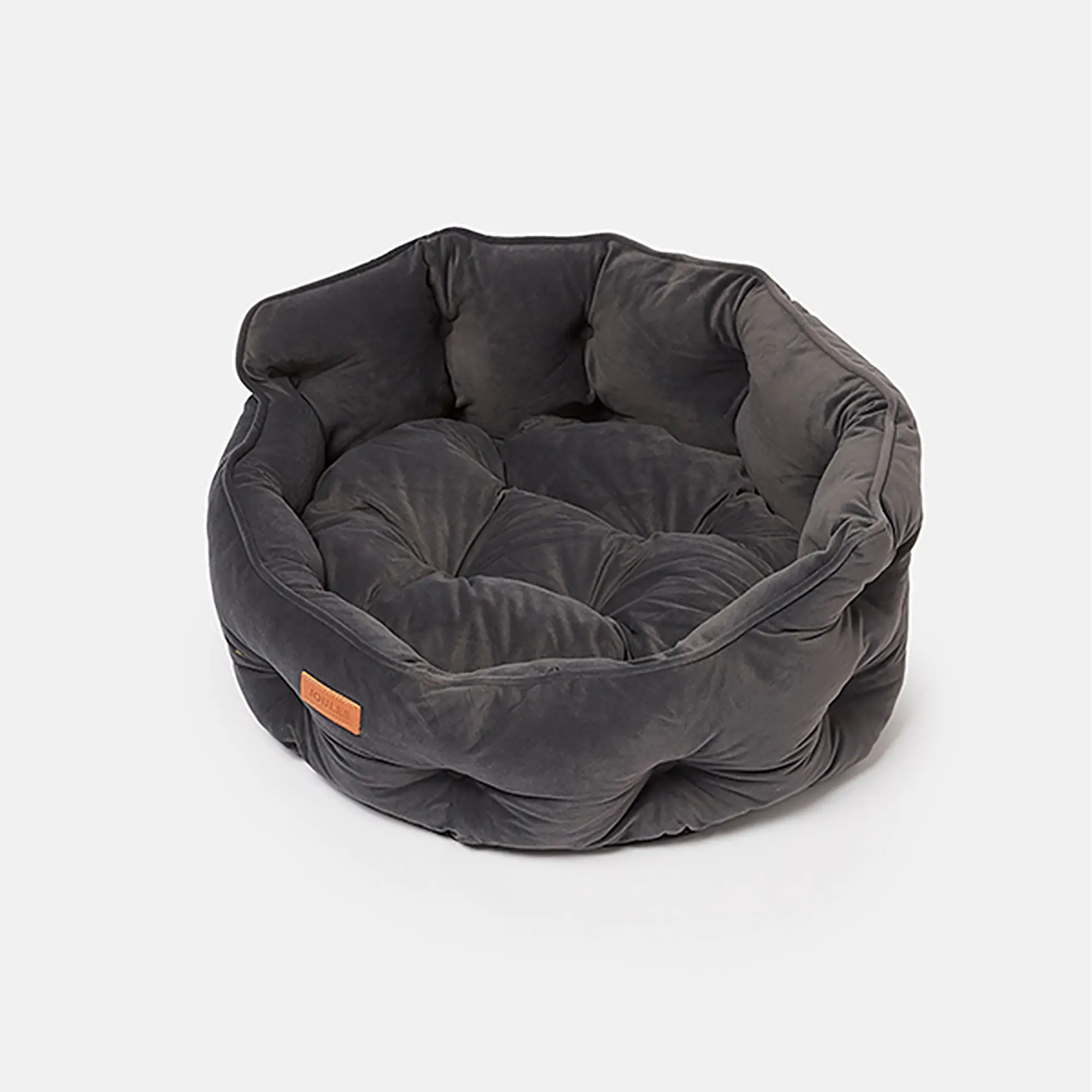 Product image 3 of 11 of Joules Chesterfield Pet Bed - Grey