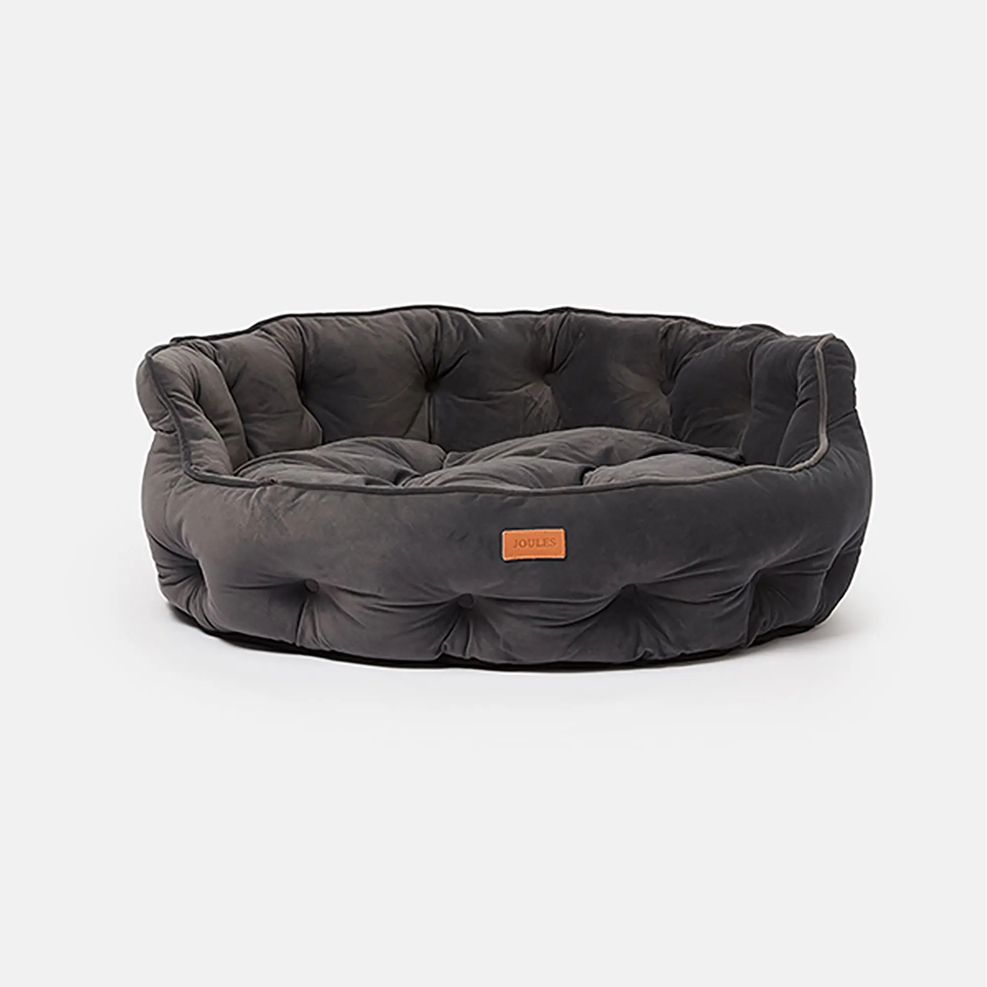 Product image 5 of 11 of Joules Chesterfield Pet Bed - Grey