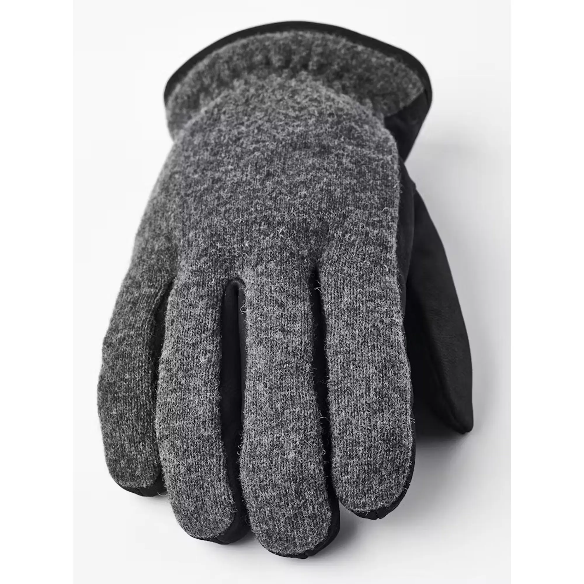Product image 2 of 5 of Hestra Noah Leather Gloves - Charcoal/Black