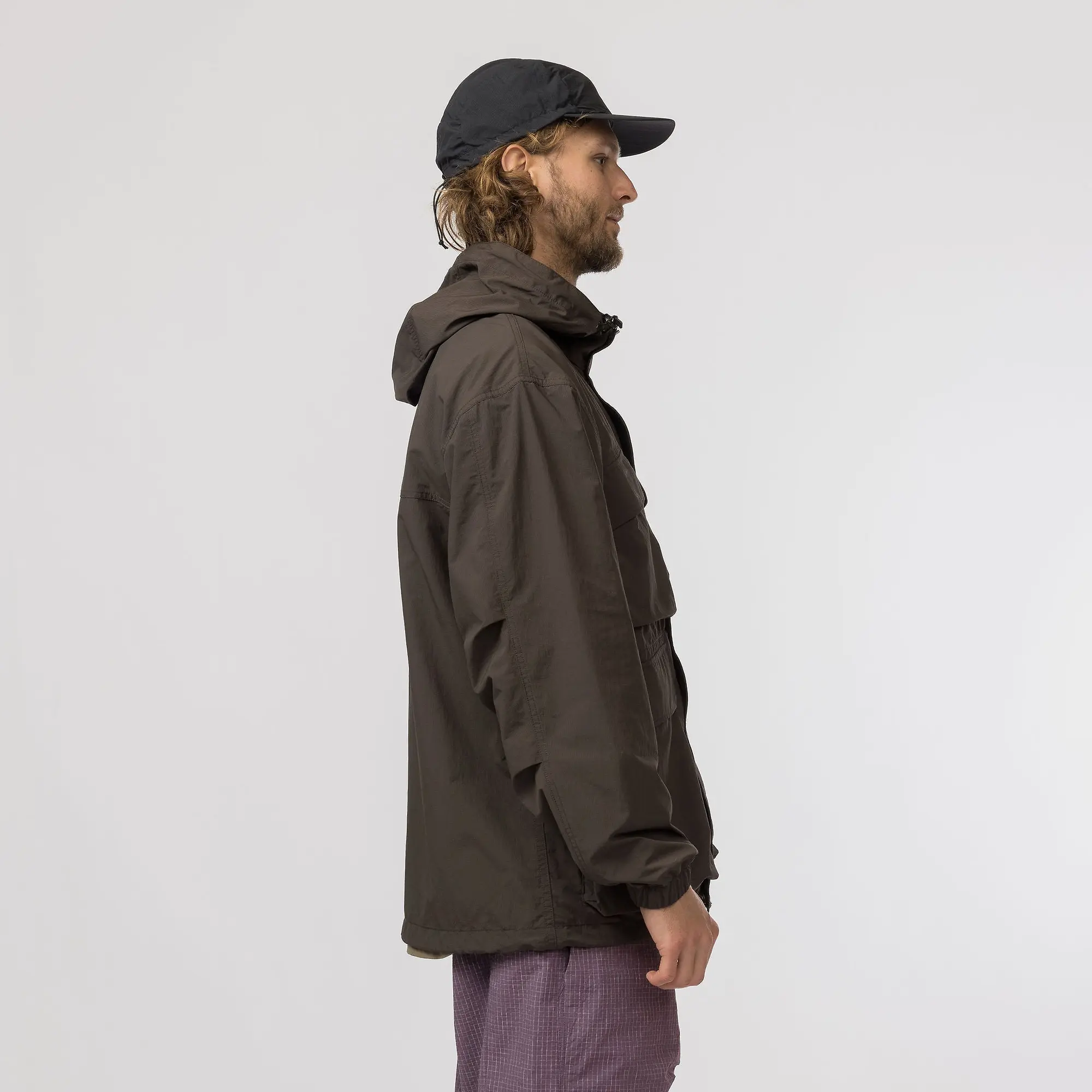 Product image 5 of 10 of Snow Peak Nylon Double Rip Jacket - Dark Brown