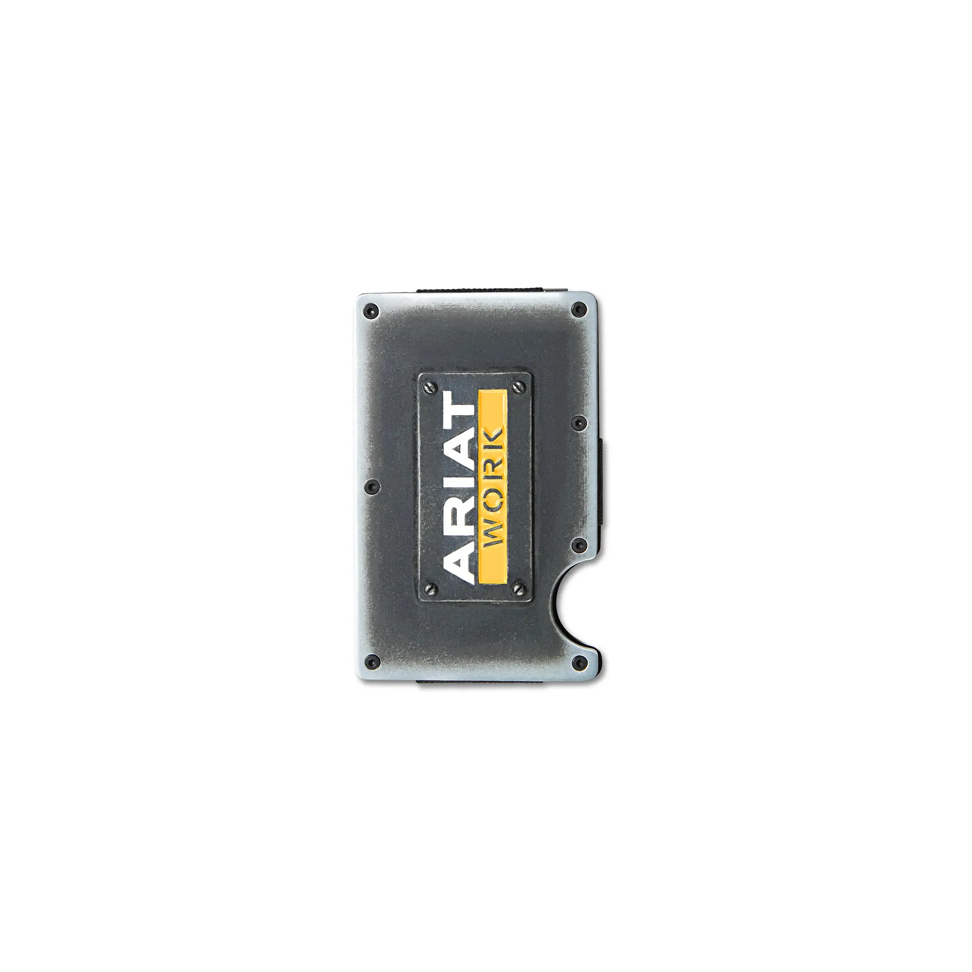 Product image 1 of 2 of Ariat Work Metal Utility Wallet - Silver