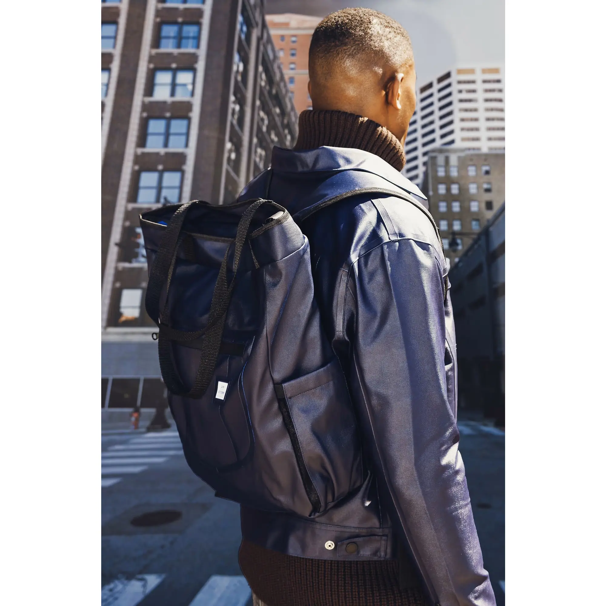 Product image 7 of 10 of Lee® x Stutterheim Backpack Tote - Aviator Navy