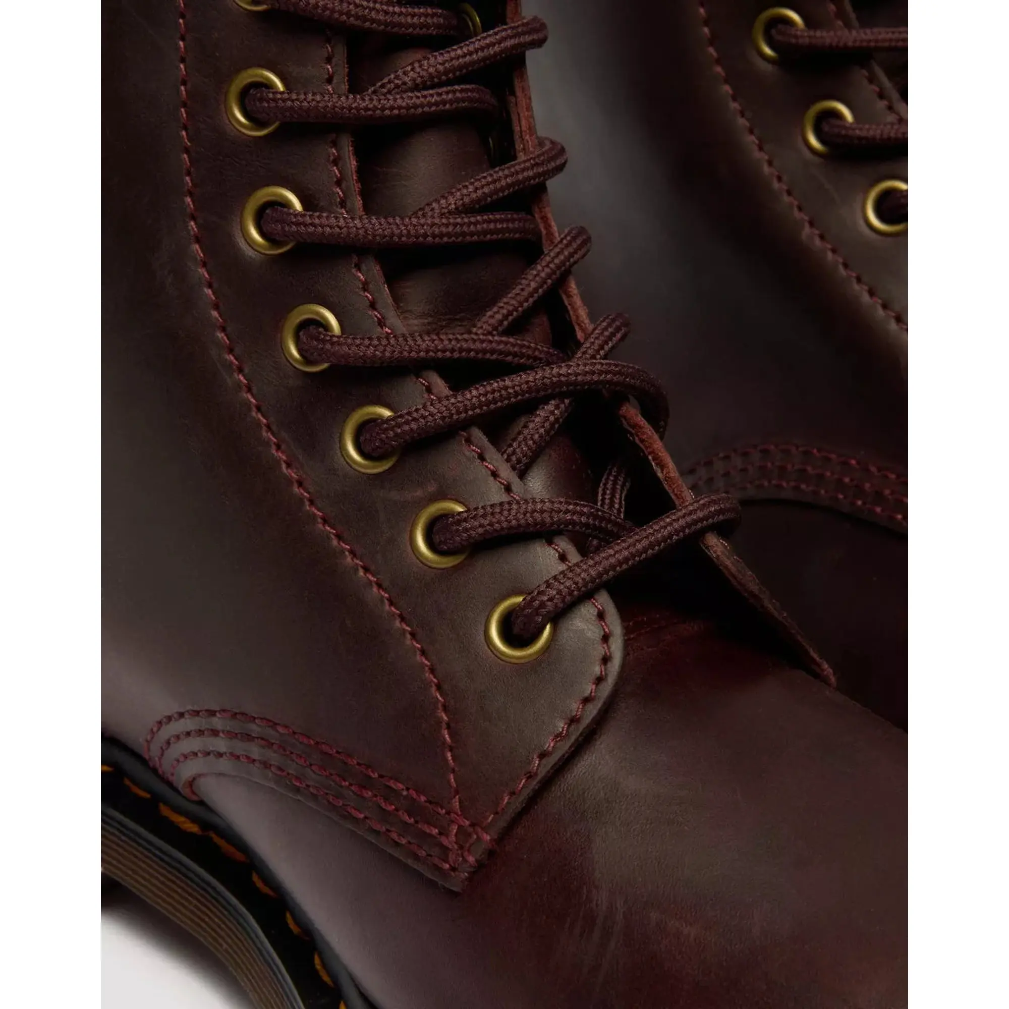 Product image 3 of 9 of Dr Martens Unisex 1460 Crazy Horse Leather Boots - Cherry Red