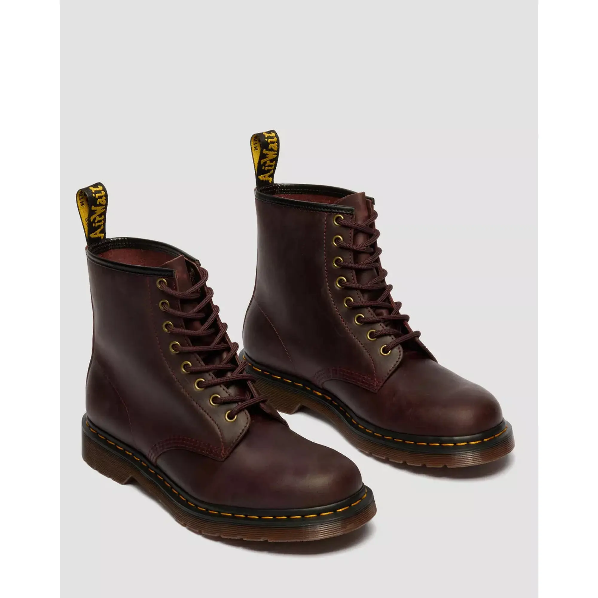 Product image 4 of 9 of Dr Martens Unisex 1460 Crazy Horse Leather Boots - Cherry Red