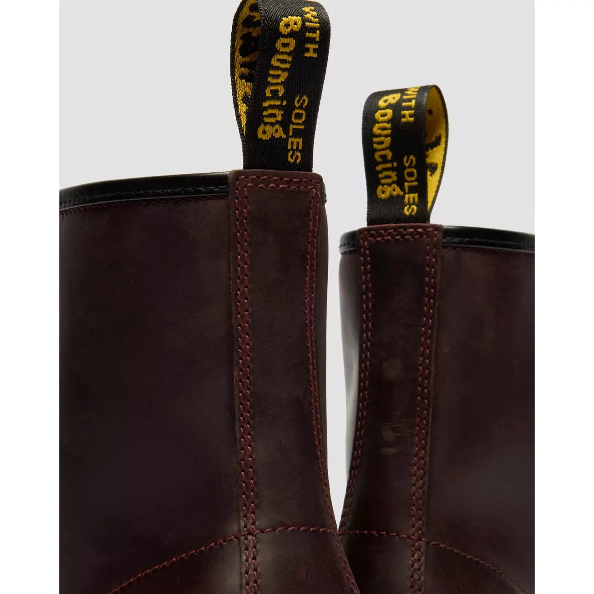 Product image 6 of 9 of Dr Martens Unisex 1460 Crazy Horse Leather Boots - Cherry Red