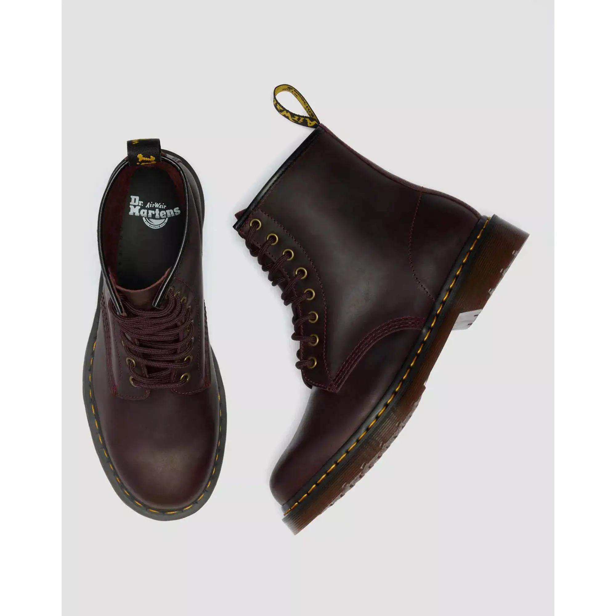 Product image 8 of 9 of Dr Martens Unisex 1460 Crazy Horse Leather Boots - Cherry Red