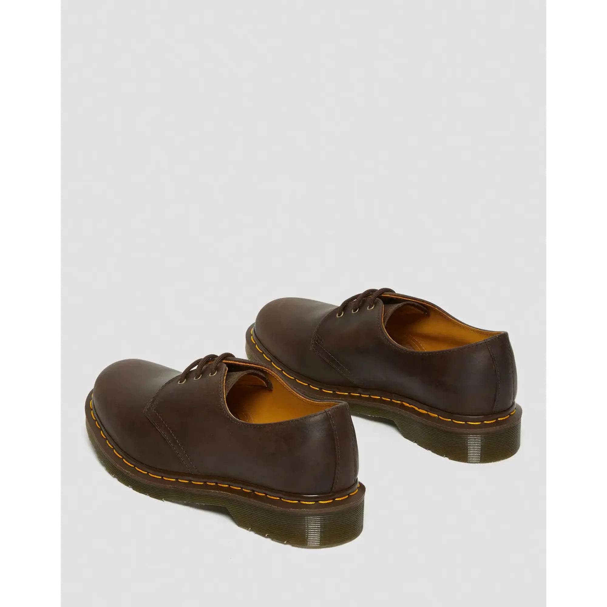 Product image 6 of 10 of Dr Martens Unisex 1461 Crazy Horse Leather Oxford Shoes - Dark Brown