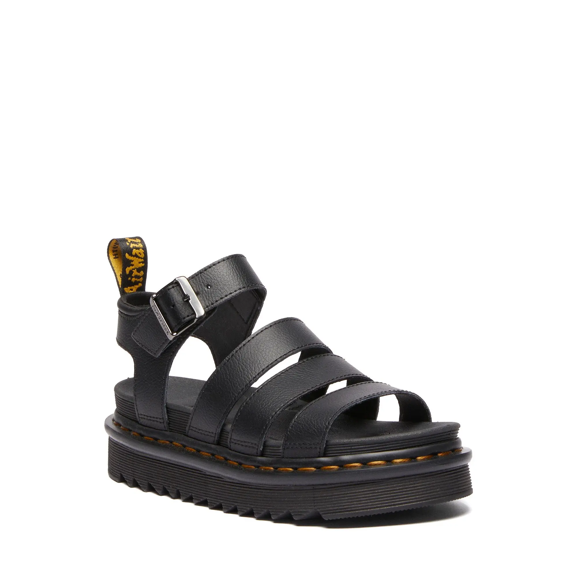 Product image 2 of 6 of Dr. Martens Women's Blaire Athena Leather Strap Sandals - Black