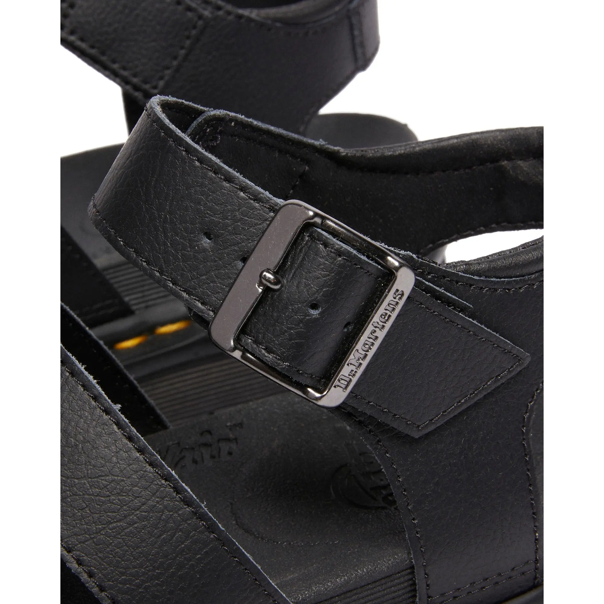 Product image 3 of 6 of Dr. Martens Women's Blaire Athena Leather Strap Sandals - Black