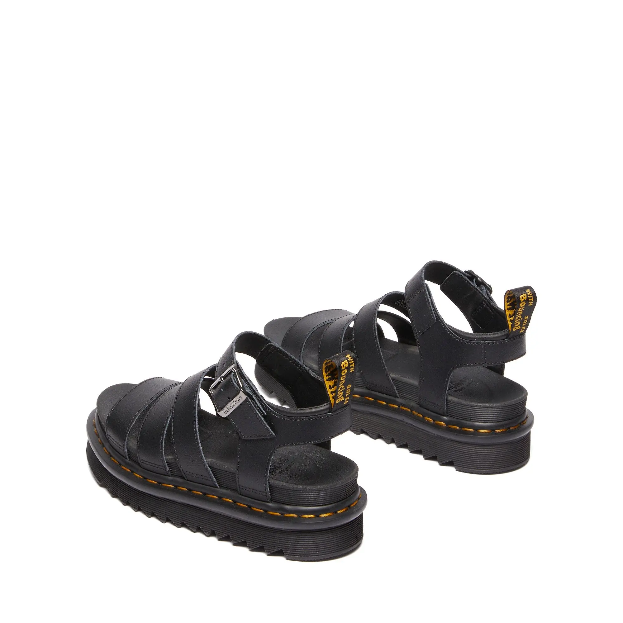 Product image 6 of 6 of Dr. Martens Women's Blaire Athena Leather Strap Sandals - Black