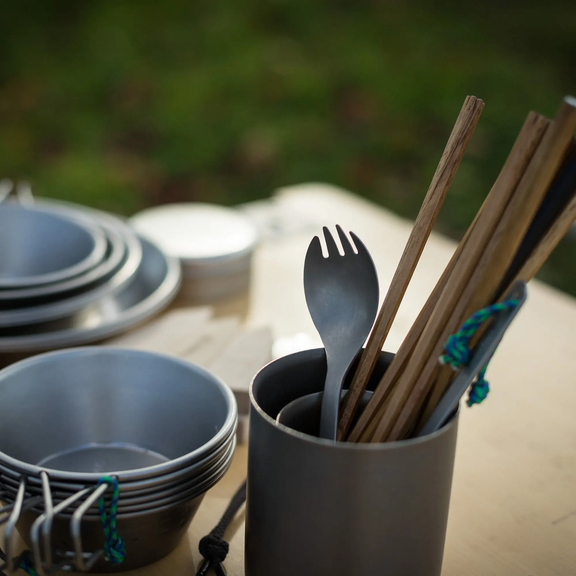 Product image 5 of 5 of Snow Peak Titanium Spork - Silver