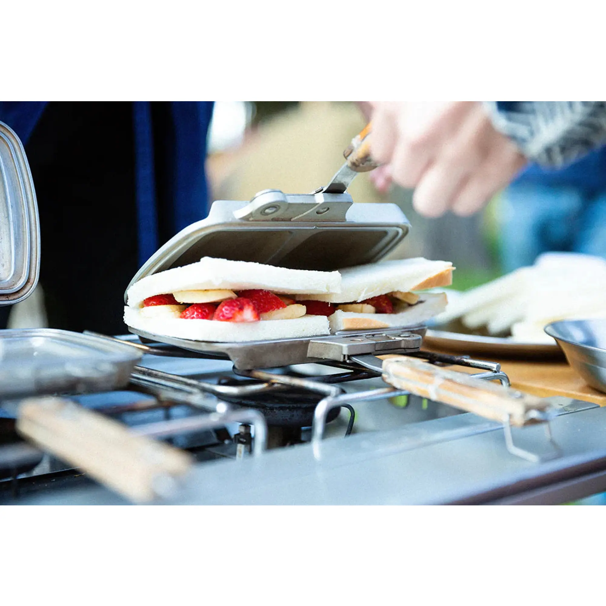 Product image 8 of 11 of Snow Peak Tramezzino Toasted Sandwich Maker