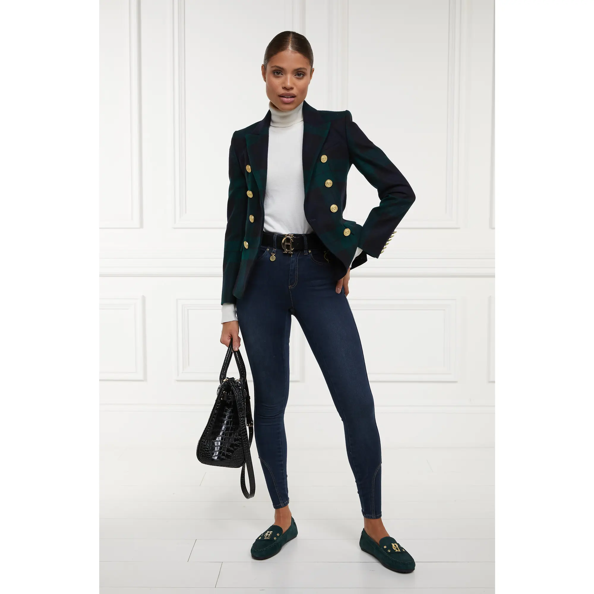 Product image 3 of 10 of Holland Cooper Women's Jodhpur Jeans - Deep Indigo