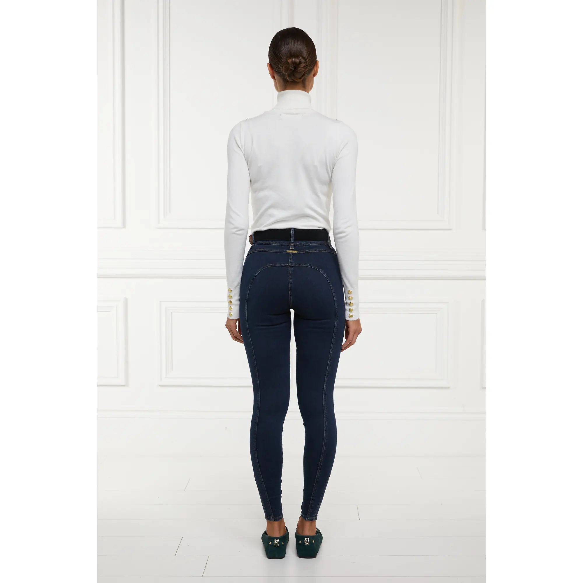 Product image 4 of 10 of Holland Cooper Women's Jodhpur Jeans - Deep Indigo