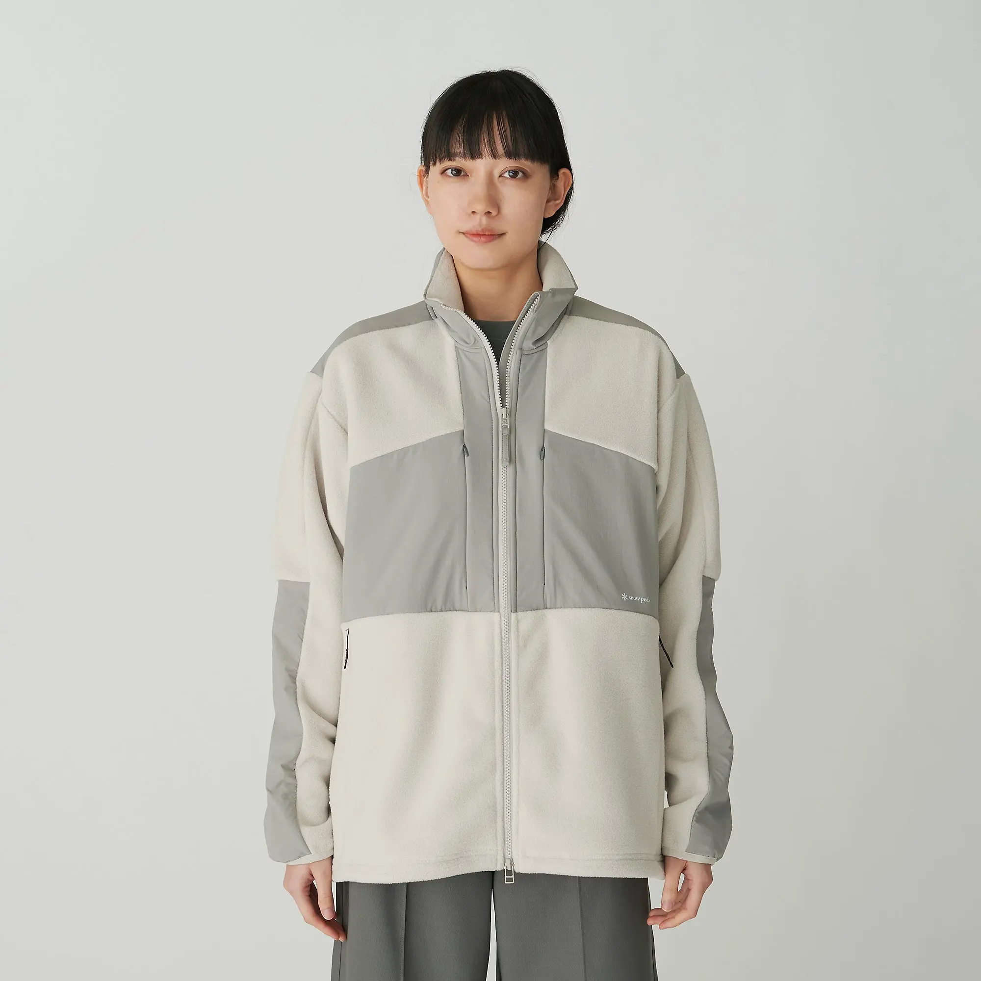 Product image 3 of 3 of Snow Peak Double Face Fleece Jacket - Ivory