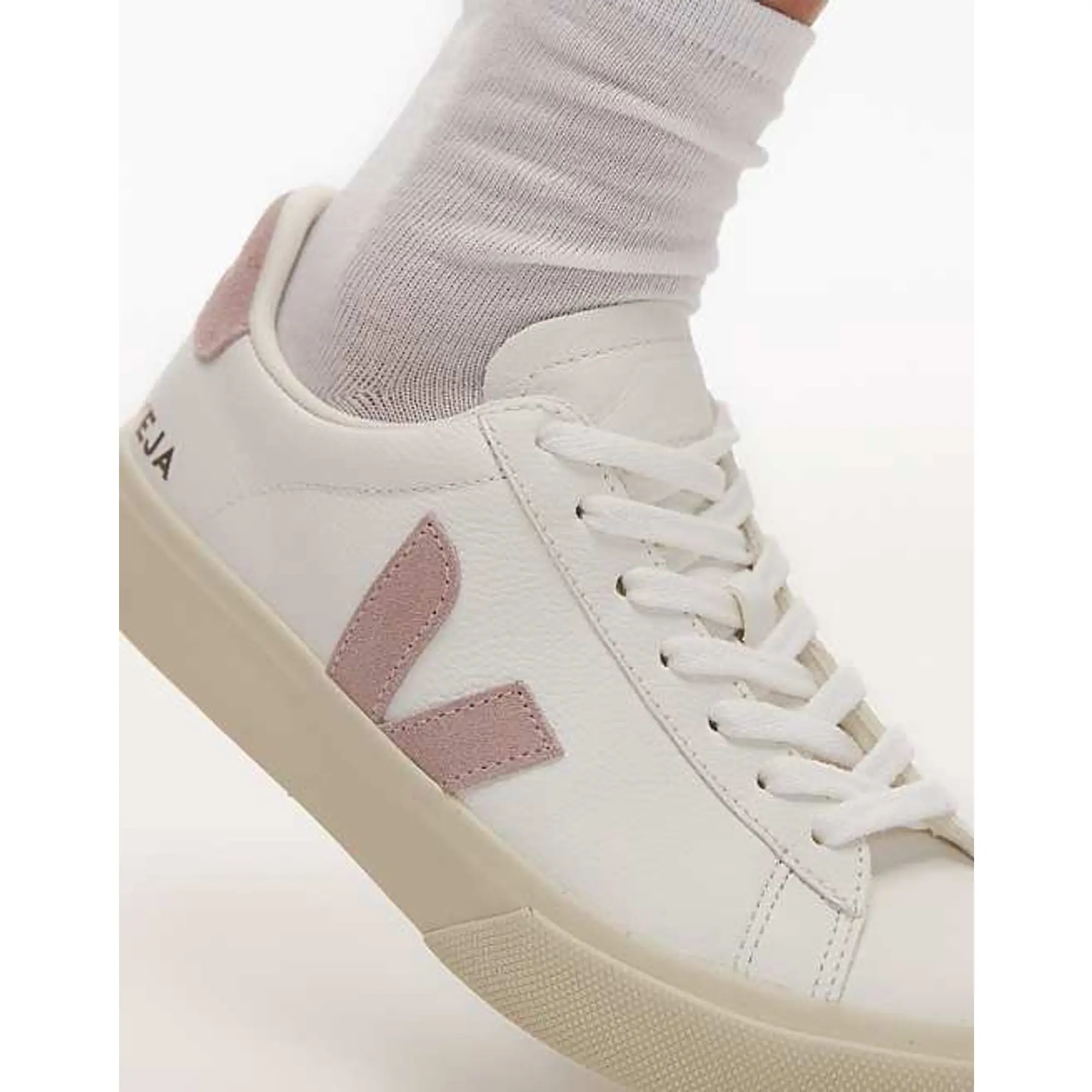 Product image 8 of 8 of VEJA Women's Campo Leather Sneaker - White Babe