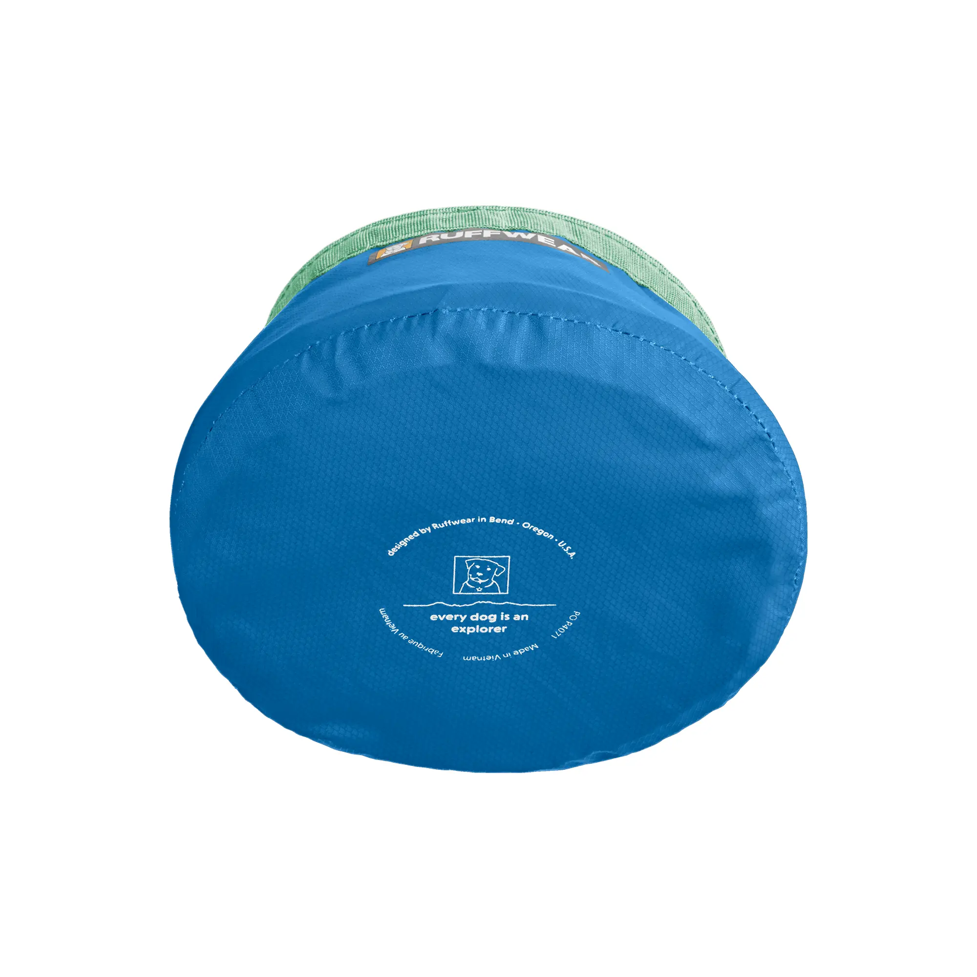 Product image 4 of 10 of RUFFWEAR Trail Runner Ultralight Dog Bowl - Blue Pool