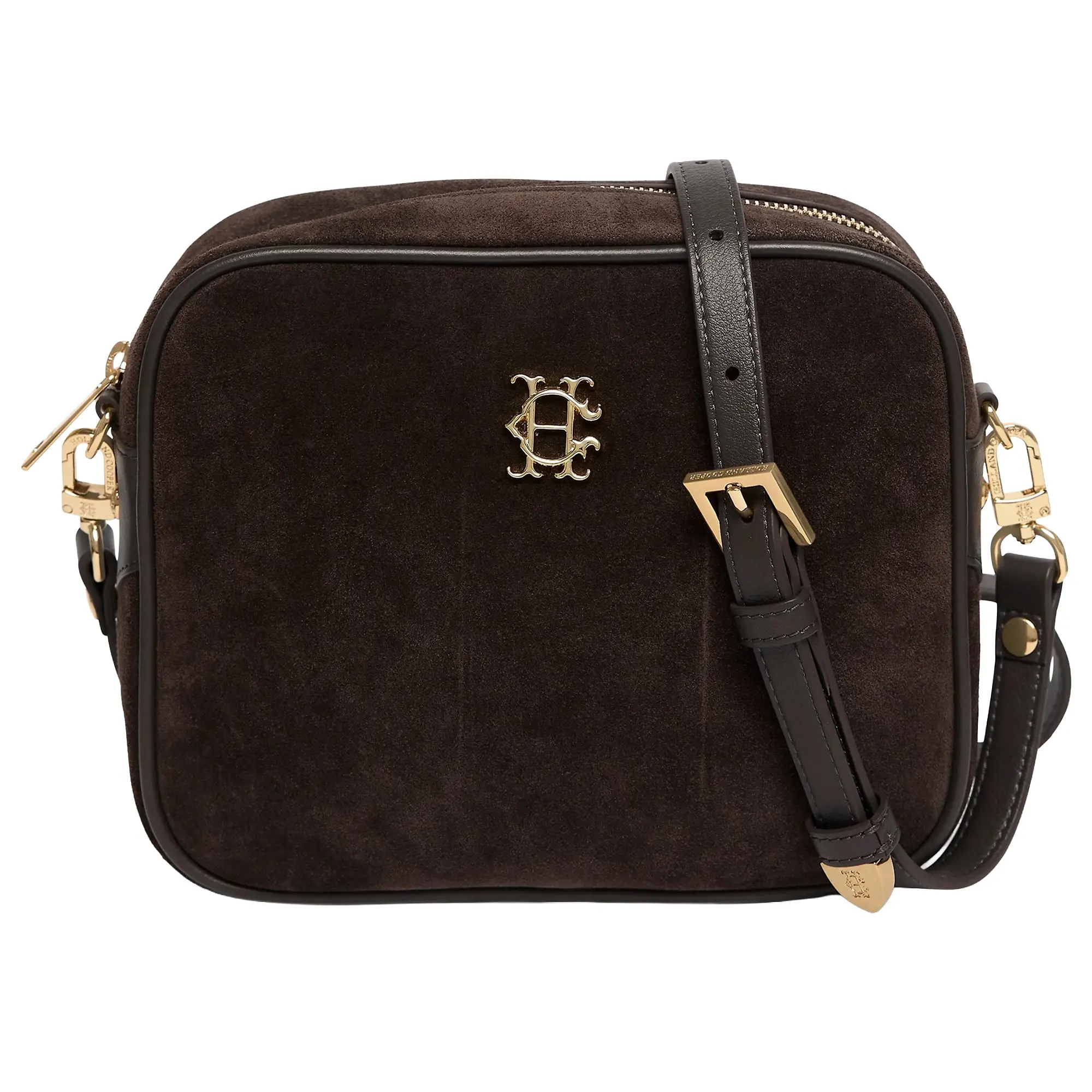 Product image 1 of 7 of Holland Cooper Women's Country Camera Bag - Chocolate Suede
