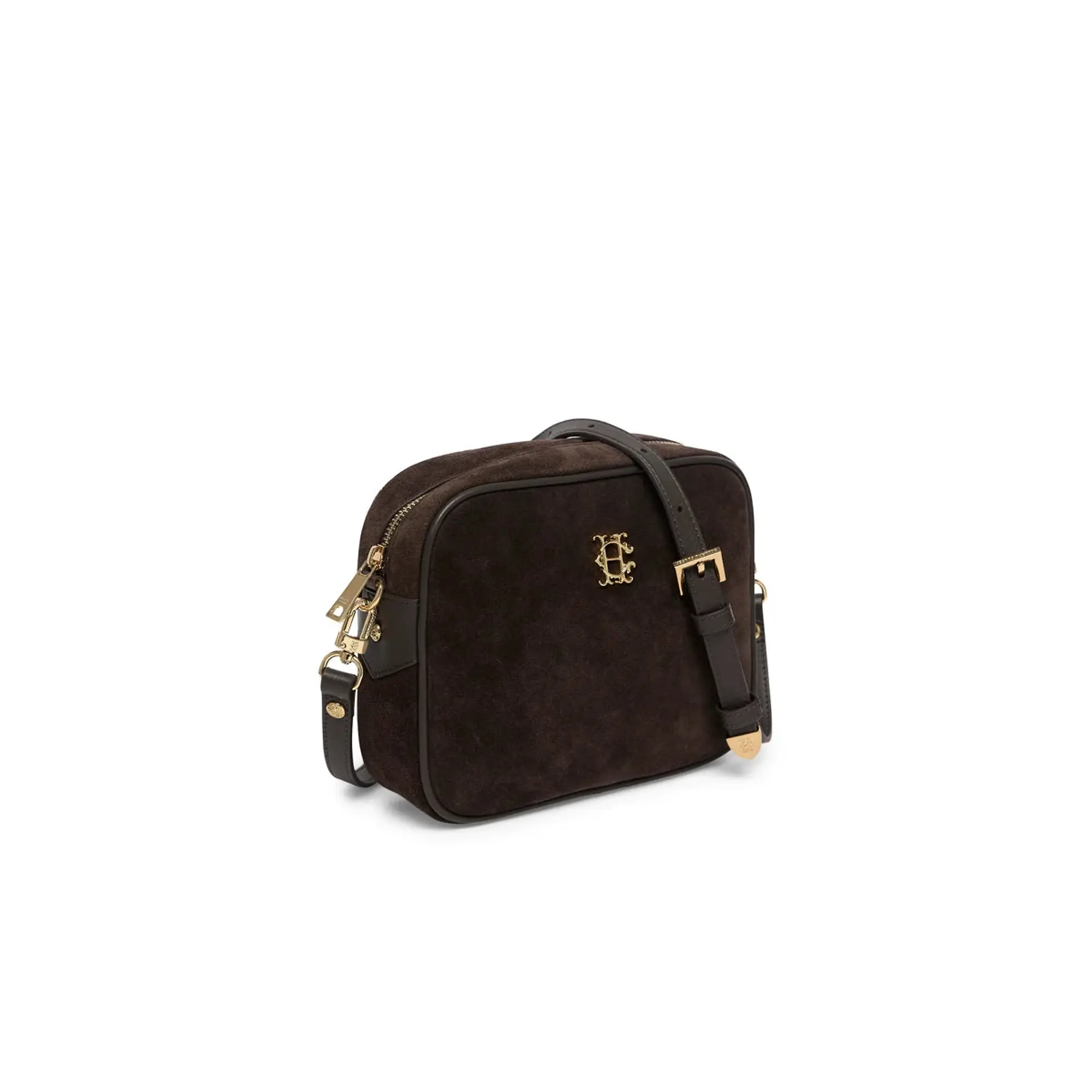 Product image 4 of 7 of Holland Cooper Women's Country Camera Bag - Chocolate Suede