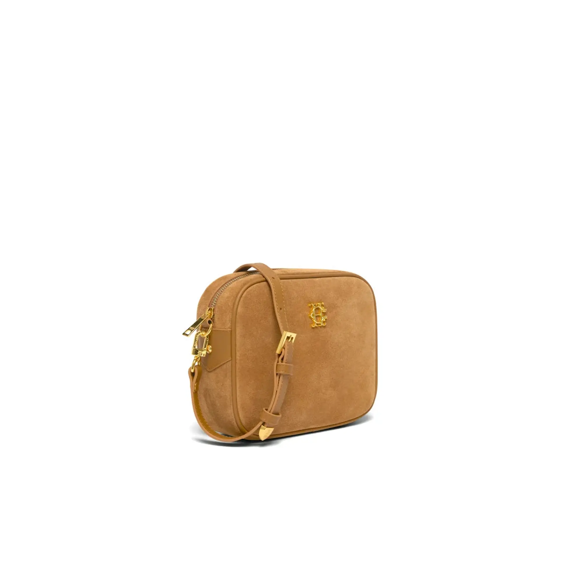 Product image 3 of 9 of Holland Cooper Women's Country Camera Bag - Tan Suede
