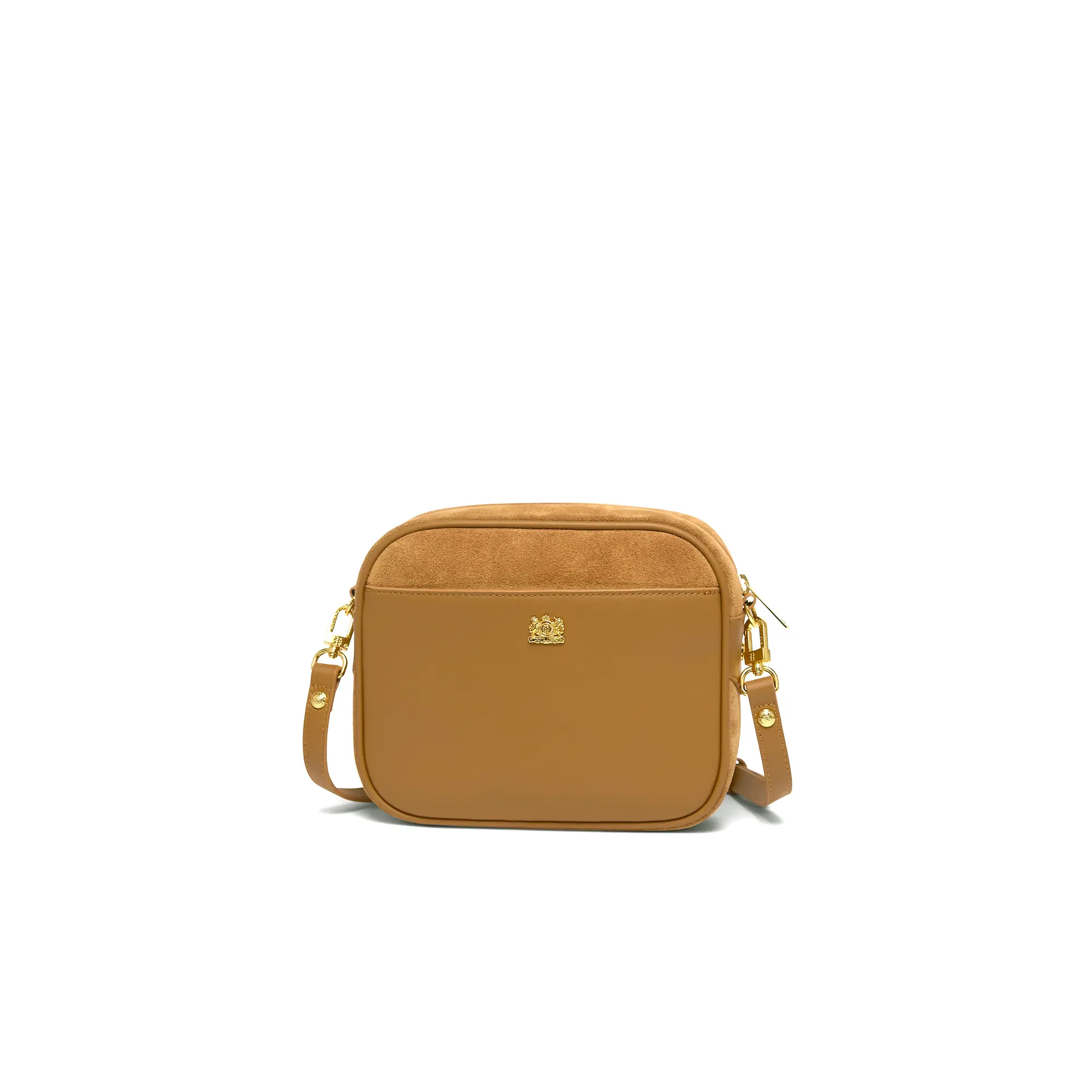 Product image 4 of 9 of Holland Cooper Women's Country Camera Bag - Tan Suede