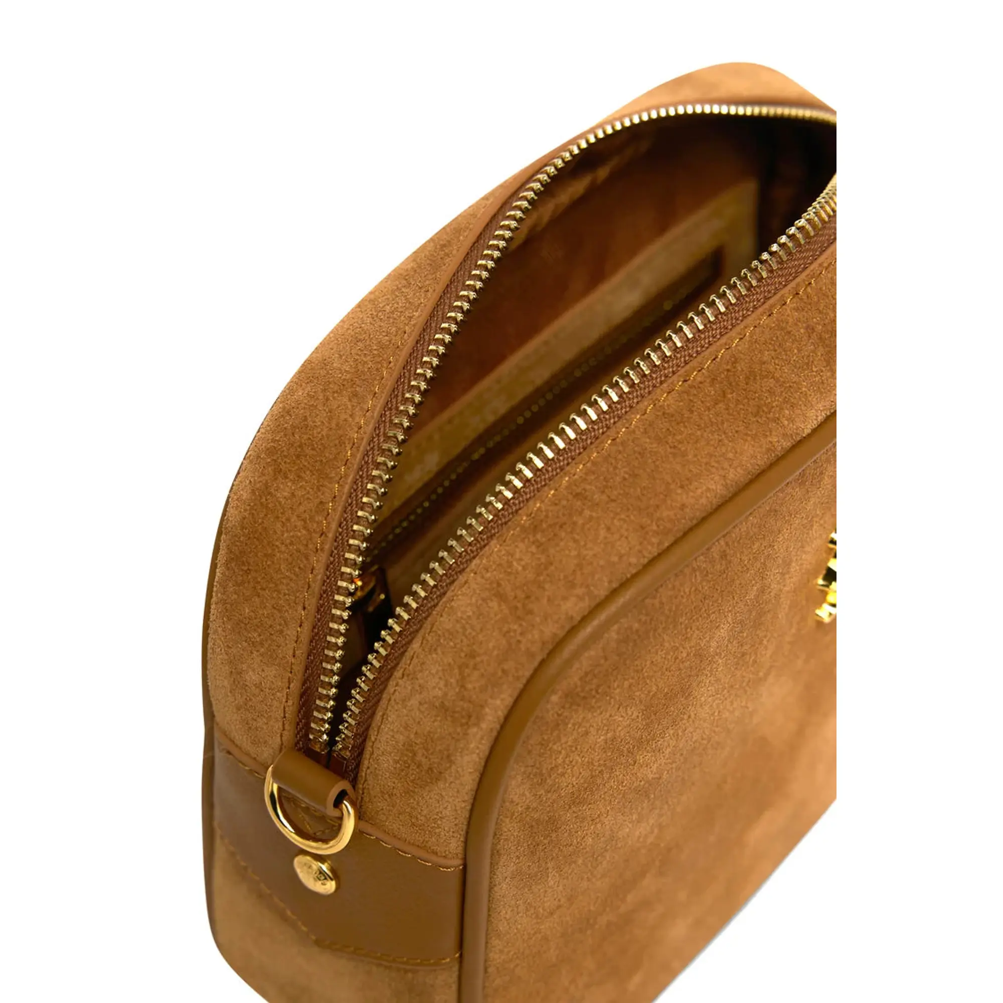 Product image 9 of 9 of Holland Cooper Women's Country Camera Bag - Tan Suede