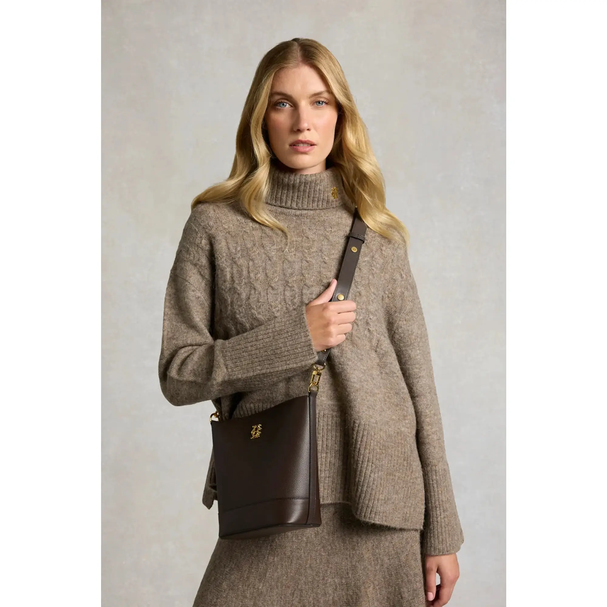 Product image 3 of 10 of Holland Cooper Women's Country Crossbody Bag - Chocolate