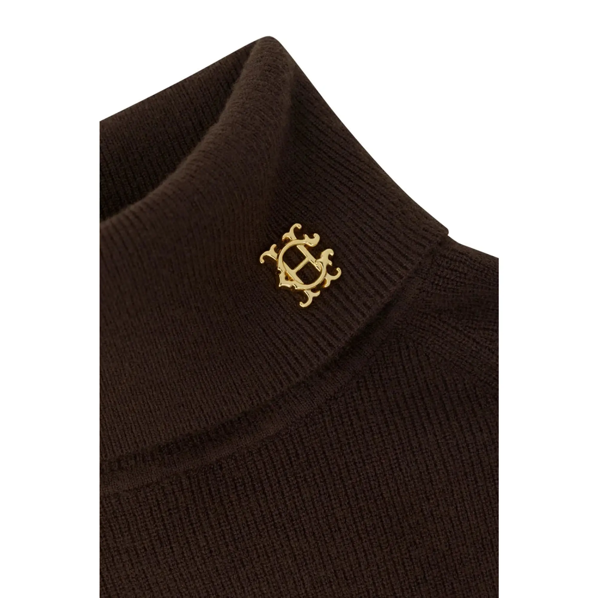 Product image 6 of 7 of Holland Cooper Women's Aspen Knitted Dress - Olive Brown