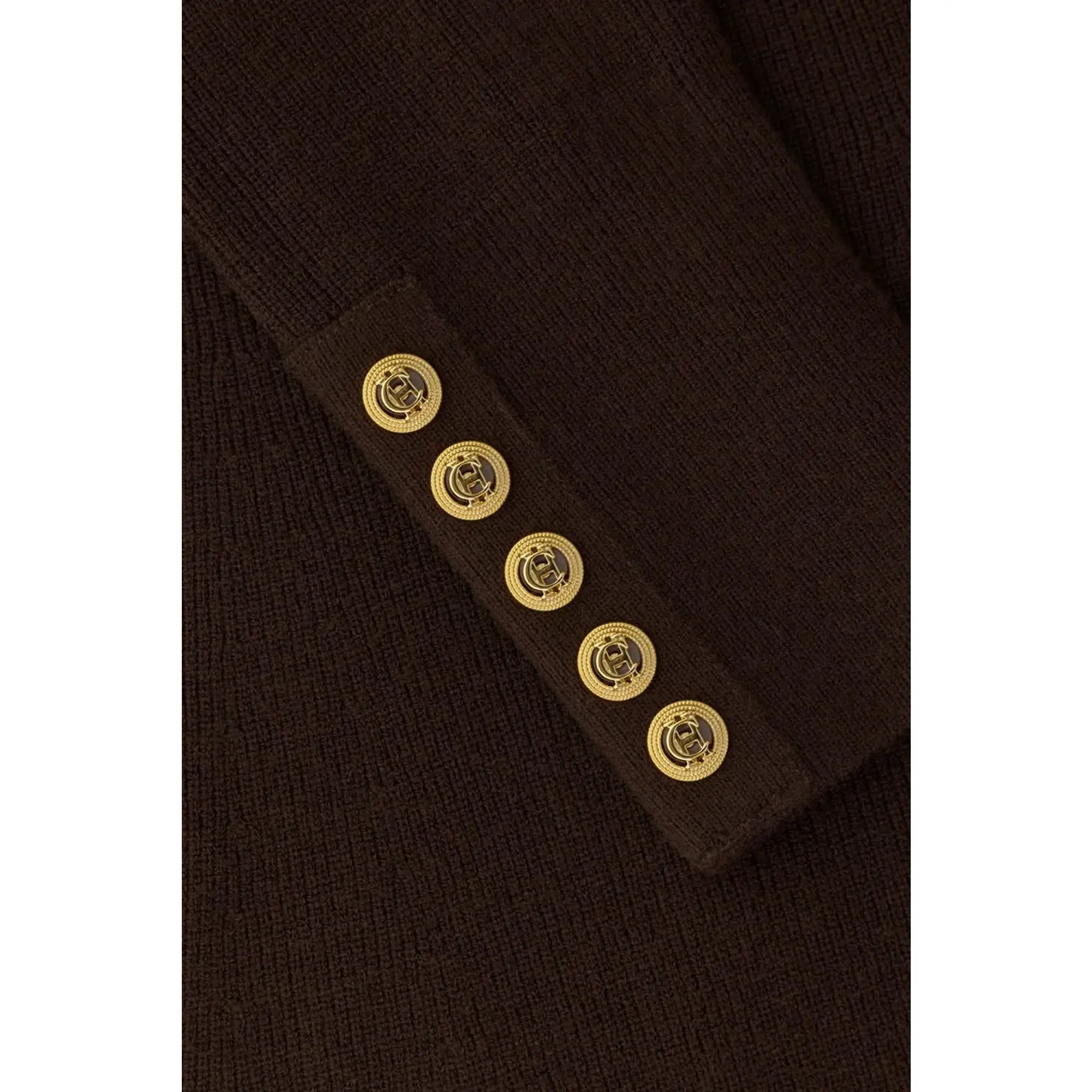 Product image 7 of 7 of Holland Cooper Women's Aspen Knitted Dress - Olive Brown