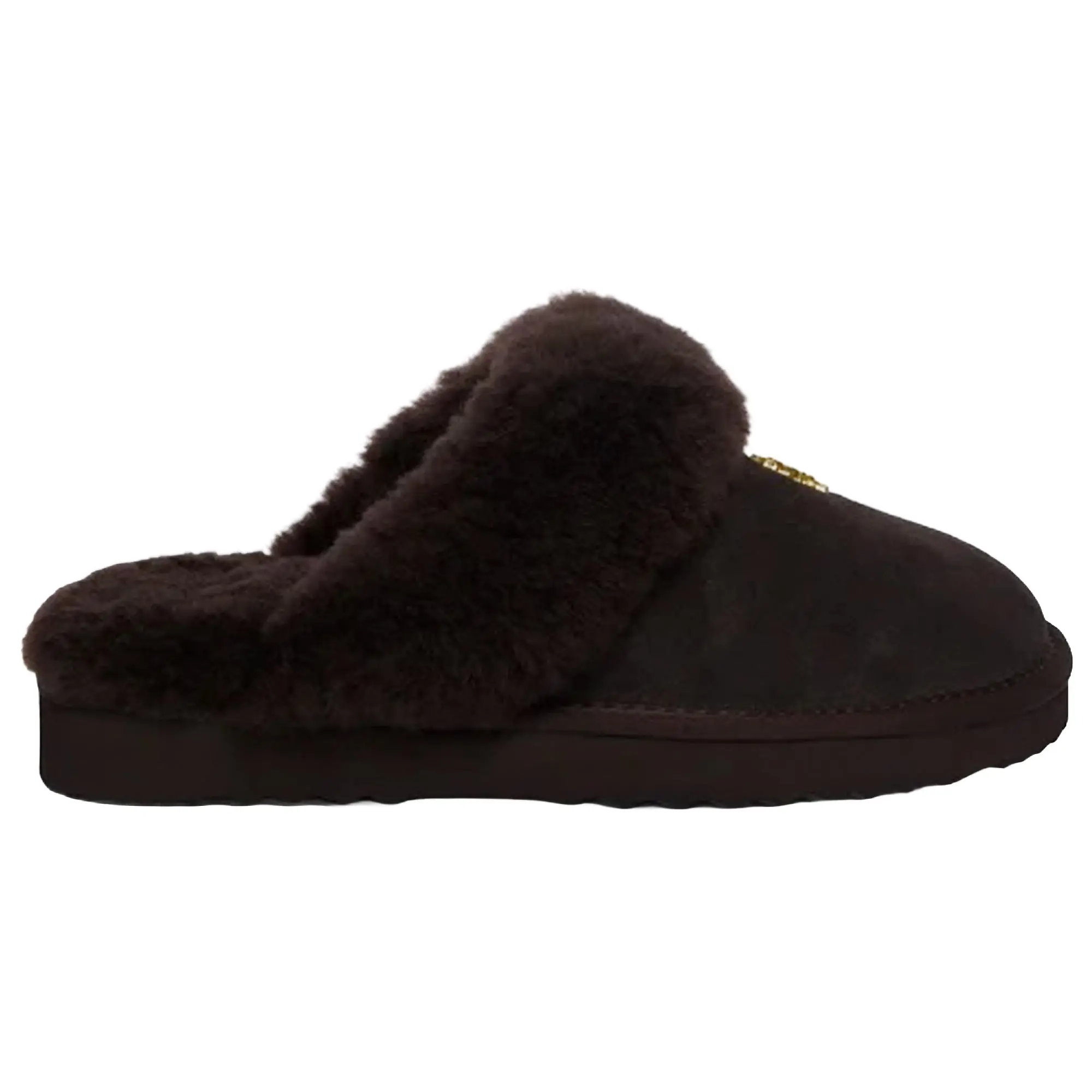 Product image 1 of 5 of Holland Cooper Women's Classic Shearling Slippers - Chocolate