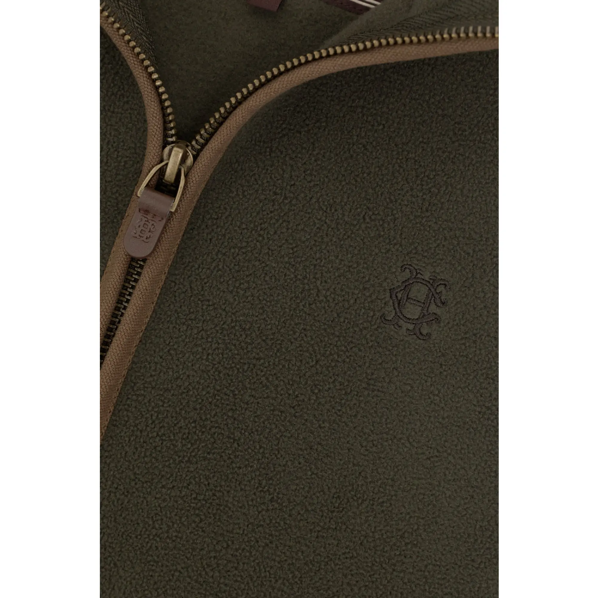 Product image 7 of 7 of Holland Cooper Women's Country Fleece Gilet - Khaki Canvas