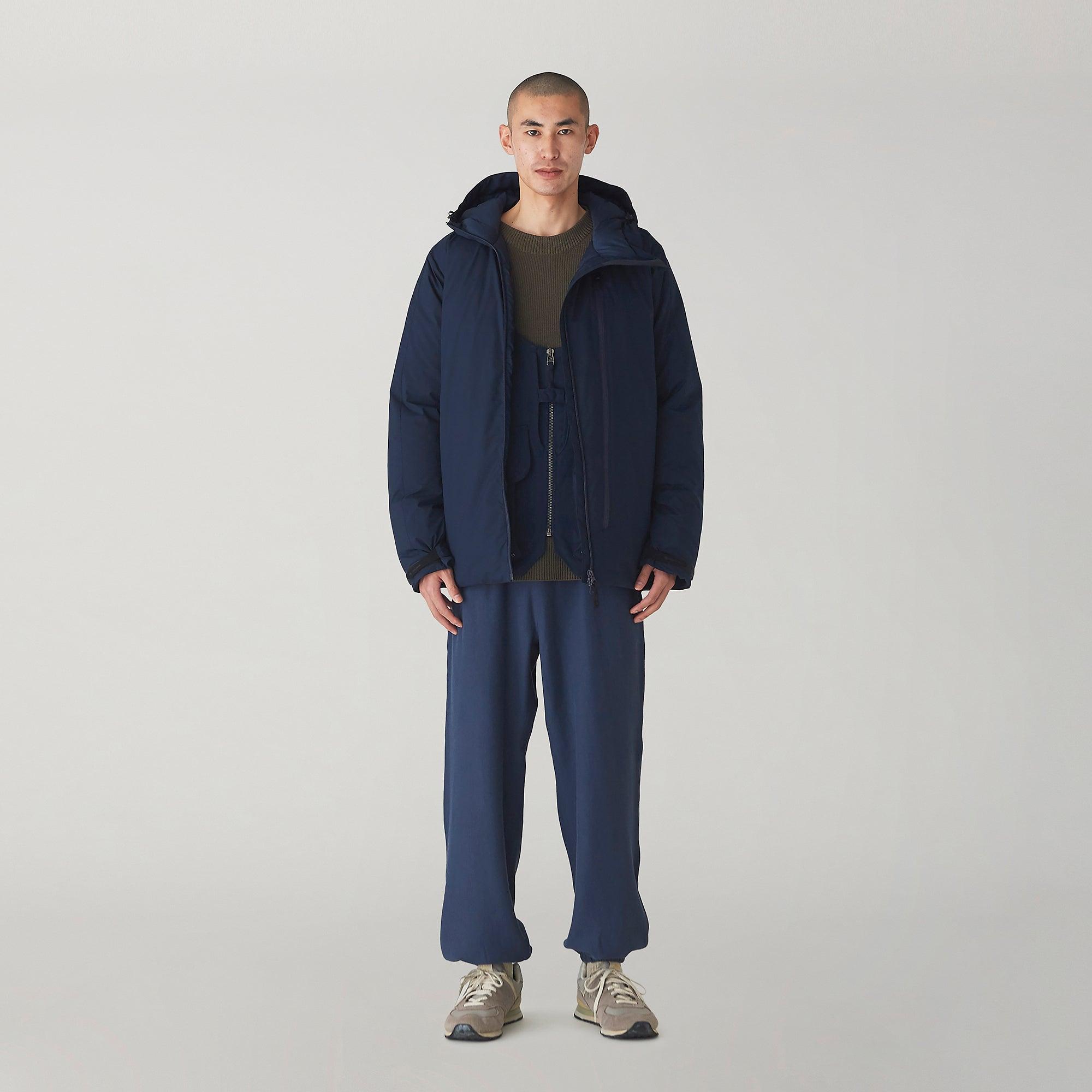 Snow Peak 2L Lightweight Down Jacket - Navy | British Attire