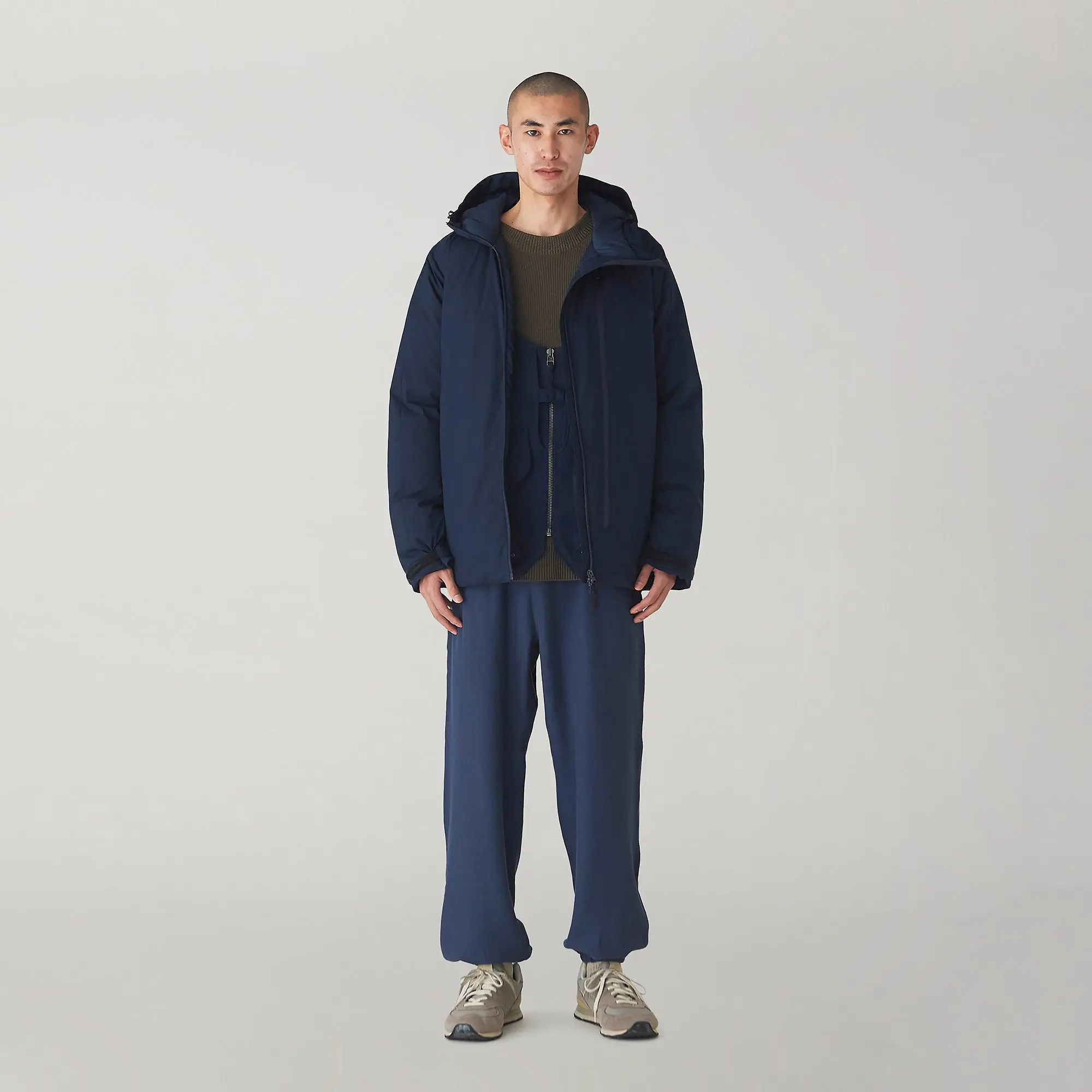 Product image 2 of 9 of Snow Peak 2L Lightweight Down Jacket - Navy
