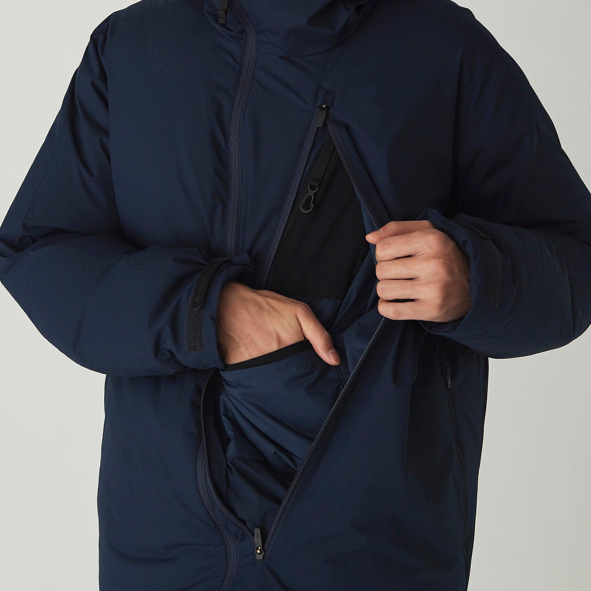 Snow Peak 2L Lightweight Down Jacket - Navy | British Attire
