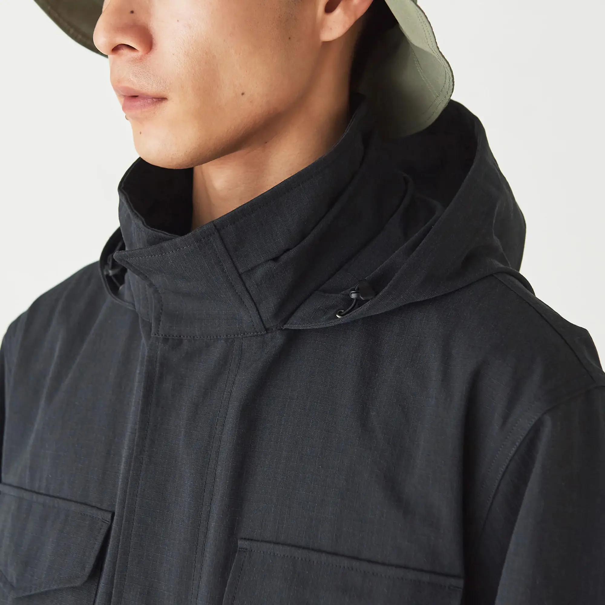 Product image 6 of 11 of Snow Peak Takibi Ripstop Field Jacket - Black