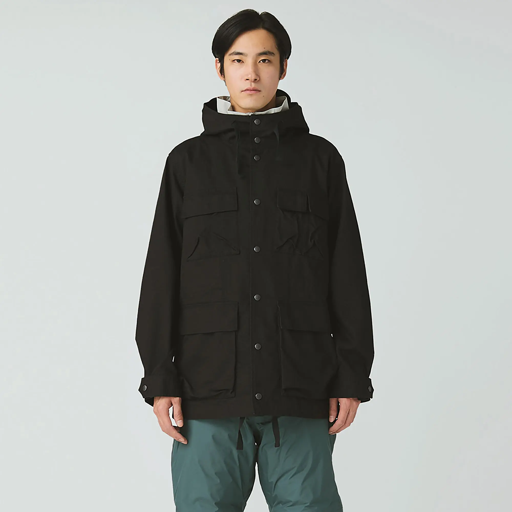 Product image 2 of 3 of Snow Peak TAKIBI Chino Cargo Jacket - Black