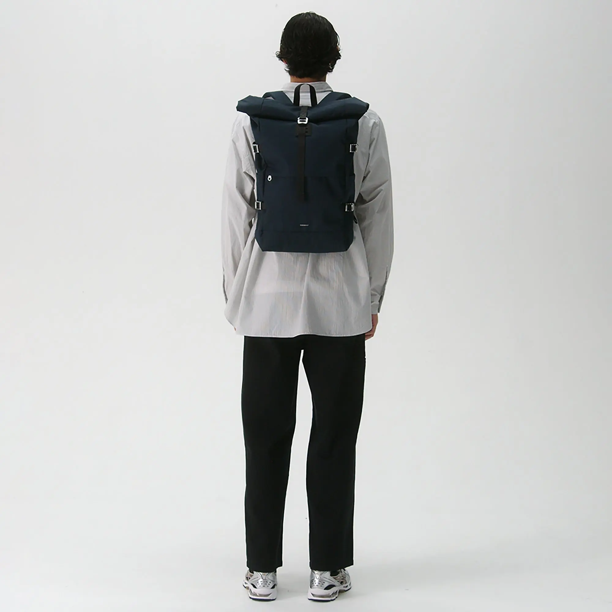 Product image 9 of 10 of Sandqvist Icon Rolltop Backpack L 26L 16" - Navy
