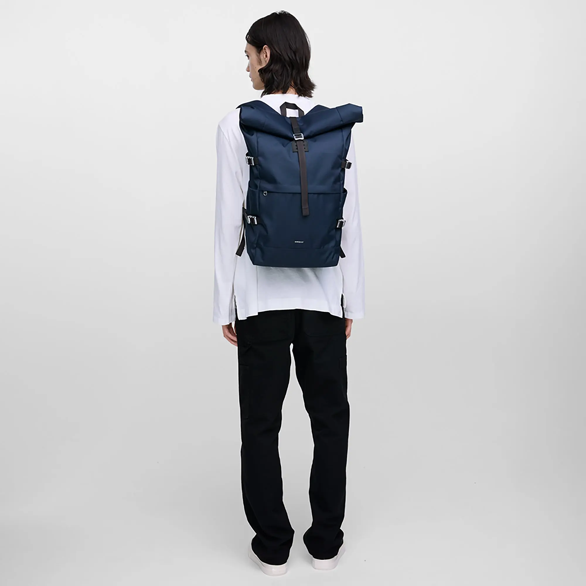 Product image 7 of 10 of Sandqvist Icon Rolltop Backpack L 26L 16" - Navy