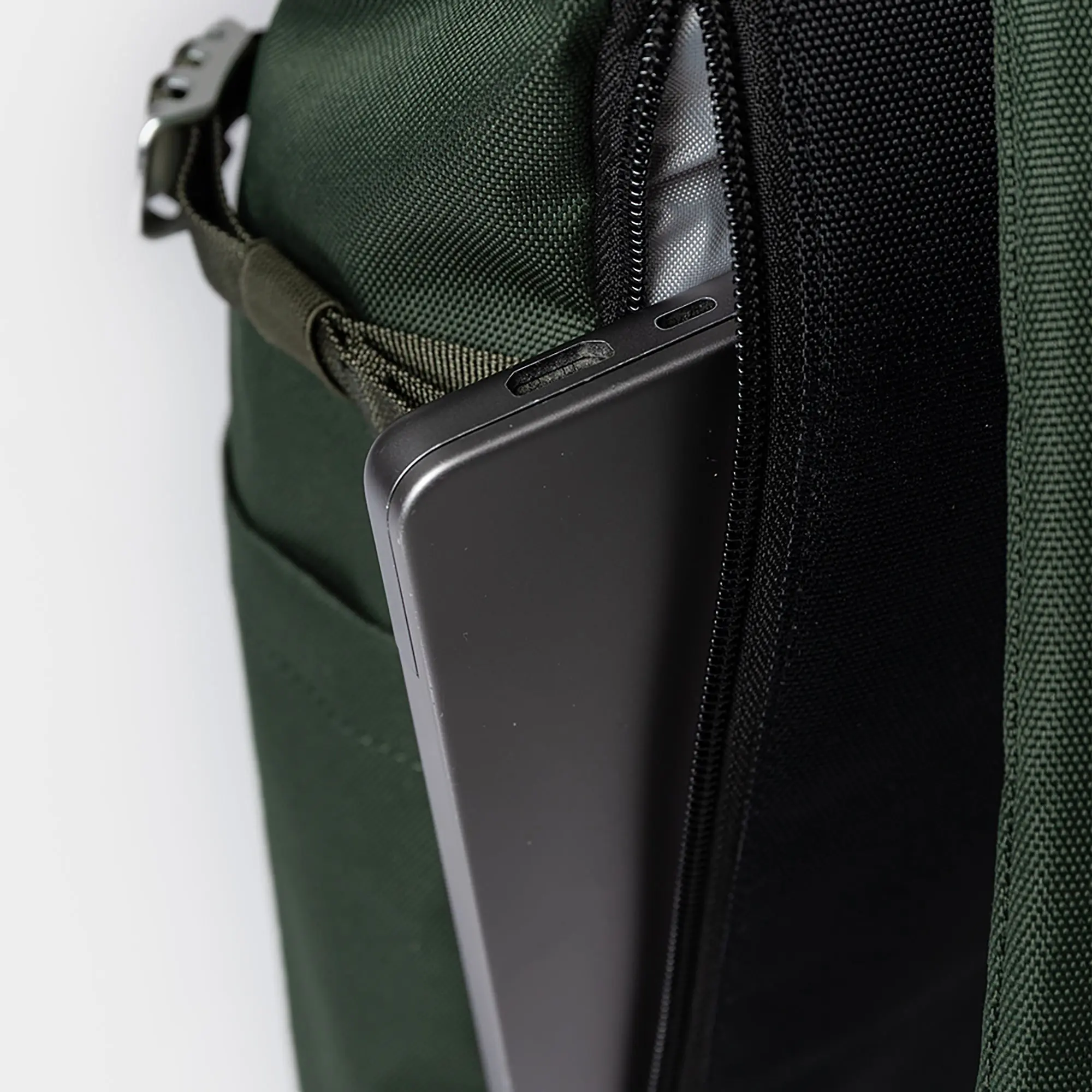 Product image 5 of 12 of Sandqvist Icon Rolltop Backpack M 23L 14" - Dawn Green/Dark Brown