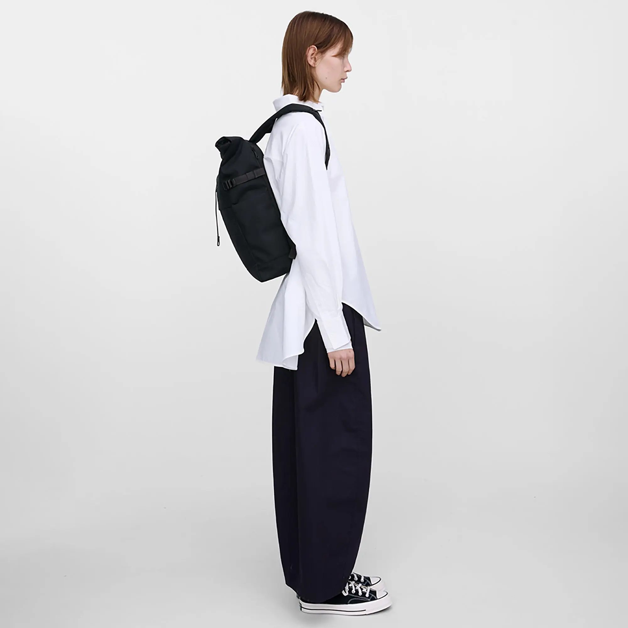 Product image 7 of 11 of Sandqvist Icon Rolltop Backpack M 23L 14" - Black