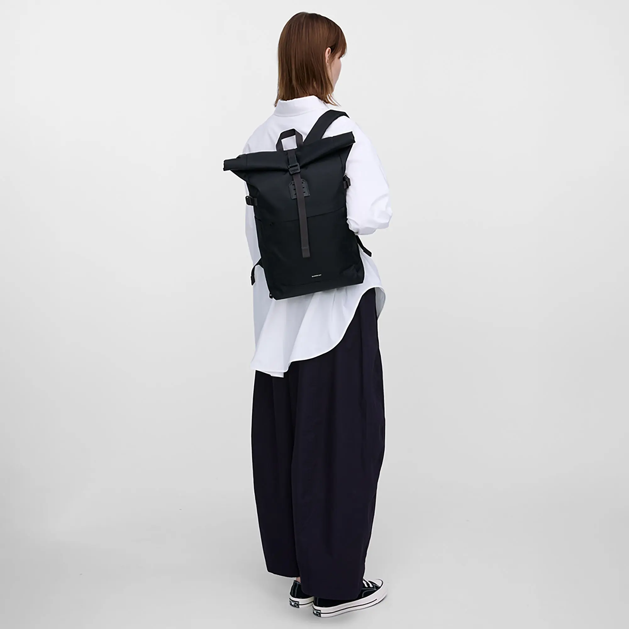 Product image 10 of 11 of Sandqvist Icon Rolltop Backpack M 23L 14" - Black