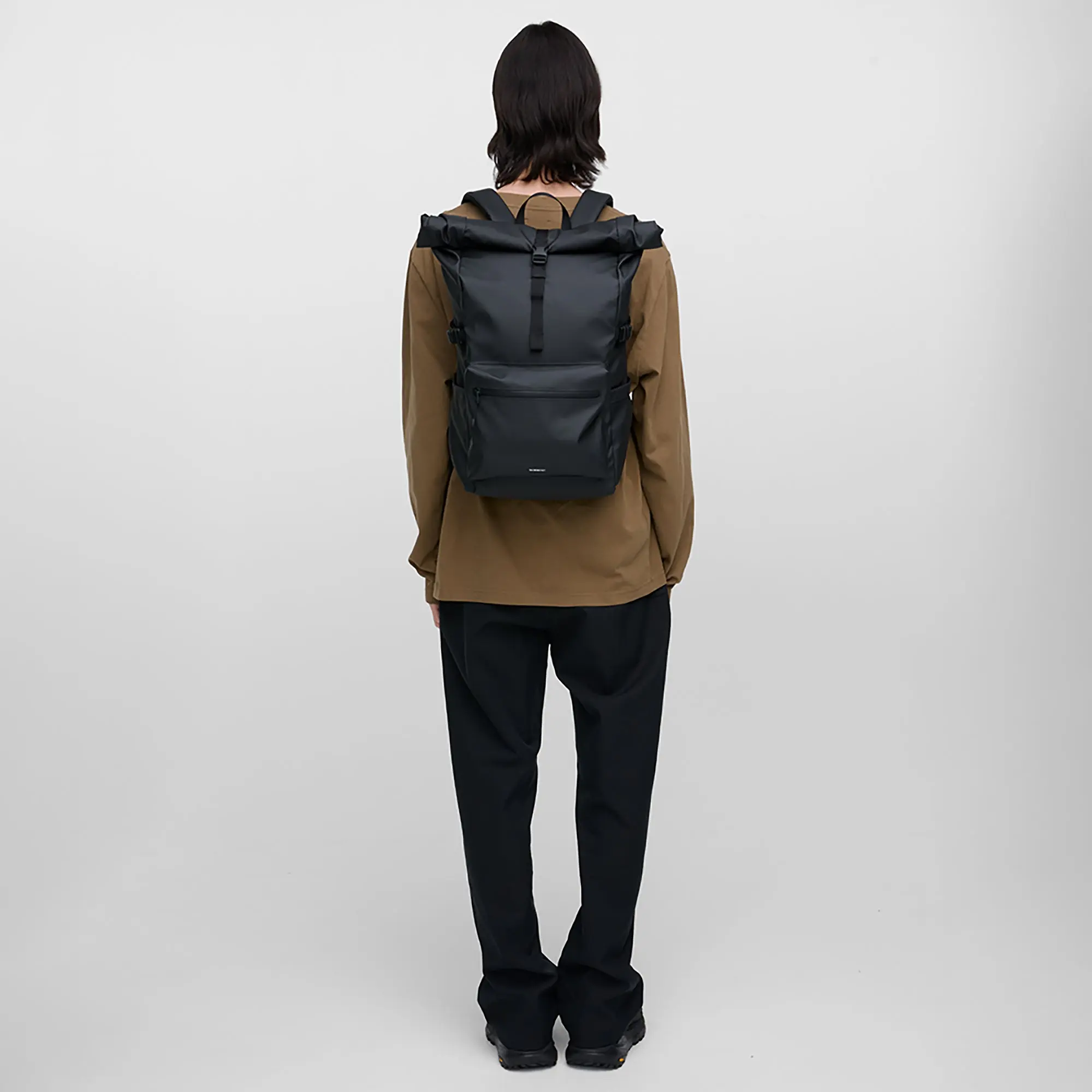 Product image 13 of 16 of Sandqvist Stream Rolltop Backpack L 34L 16" - Black