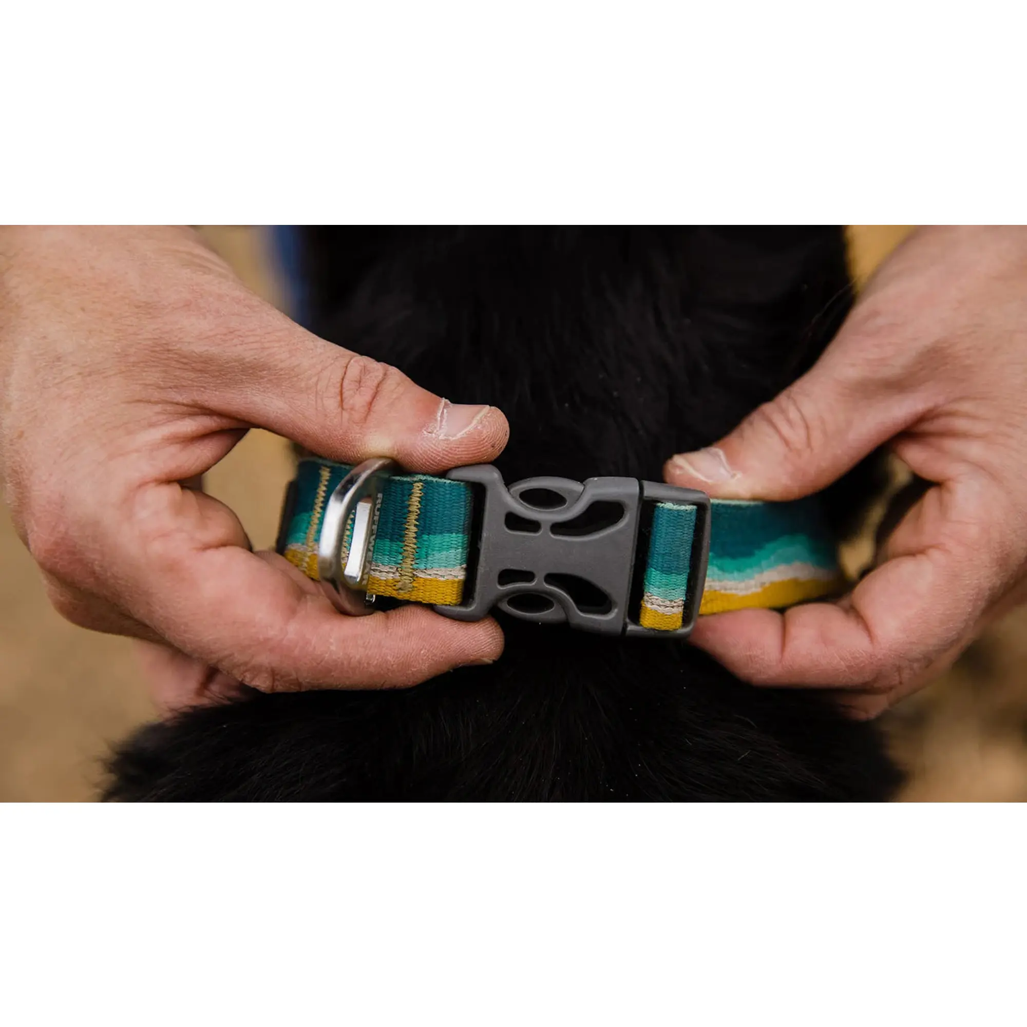 Product image 5 of 7 of RUFFWEAR Crag Reflective Dog Collar - Alpine Dusk
