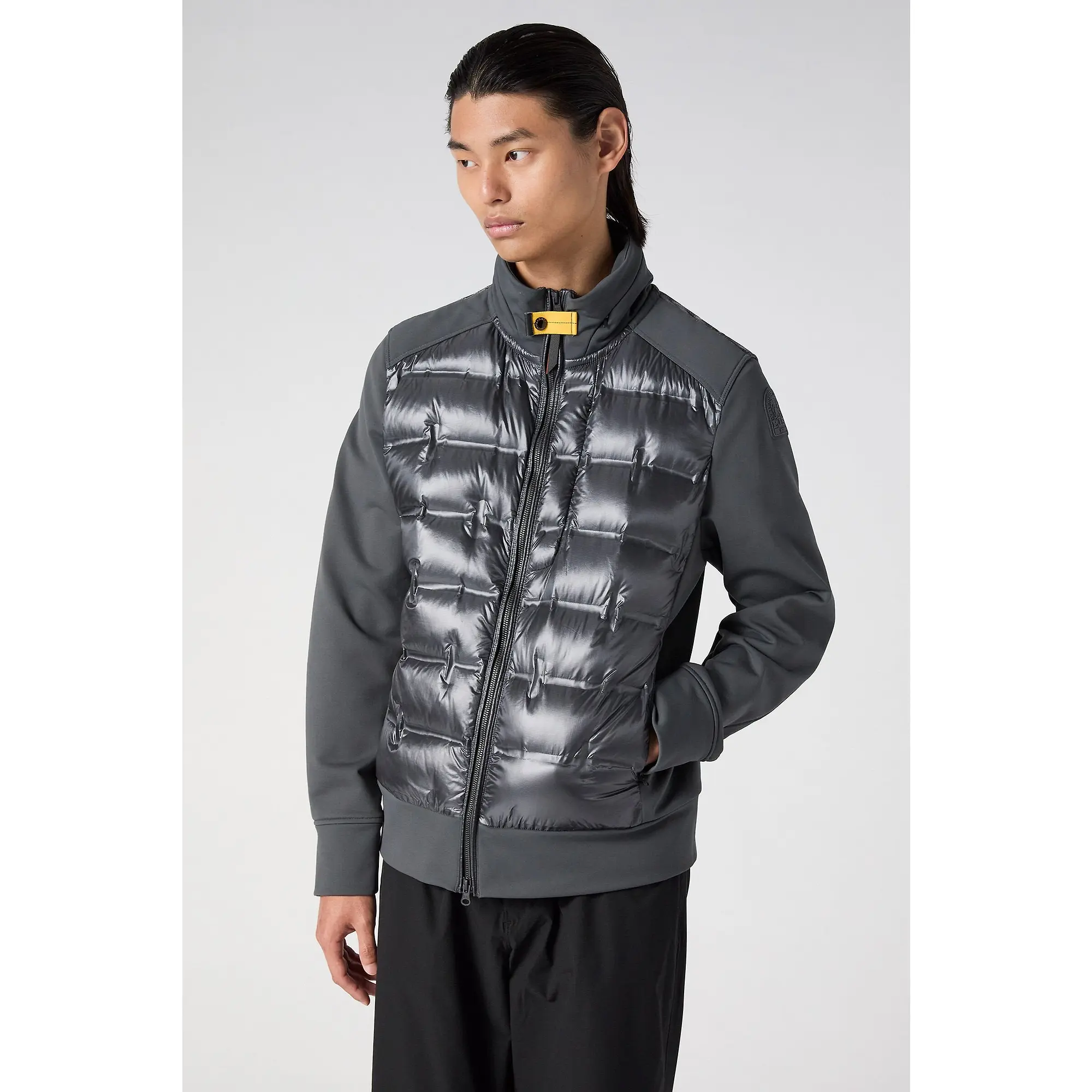 Product image 4 of 7 of Parajumpers Men's Matty Down Hybrid Jacket - Gargoyle