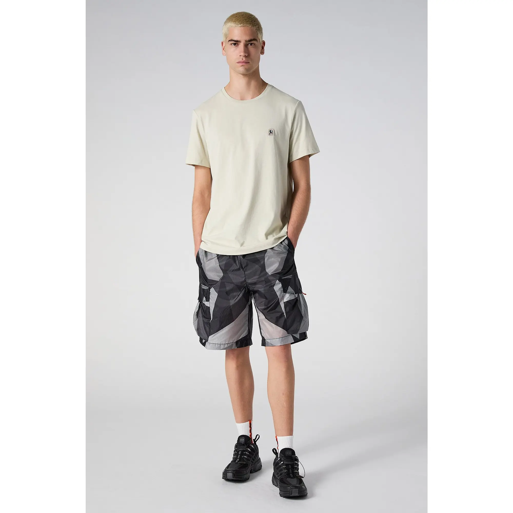 Product image 3 of 6 of Parajumpers Men's Patch T-Shirt - Black